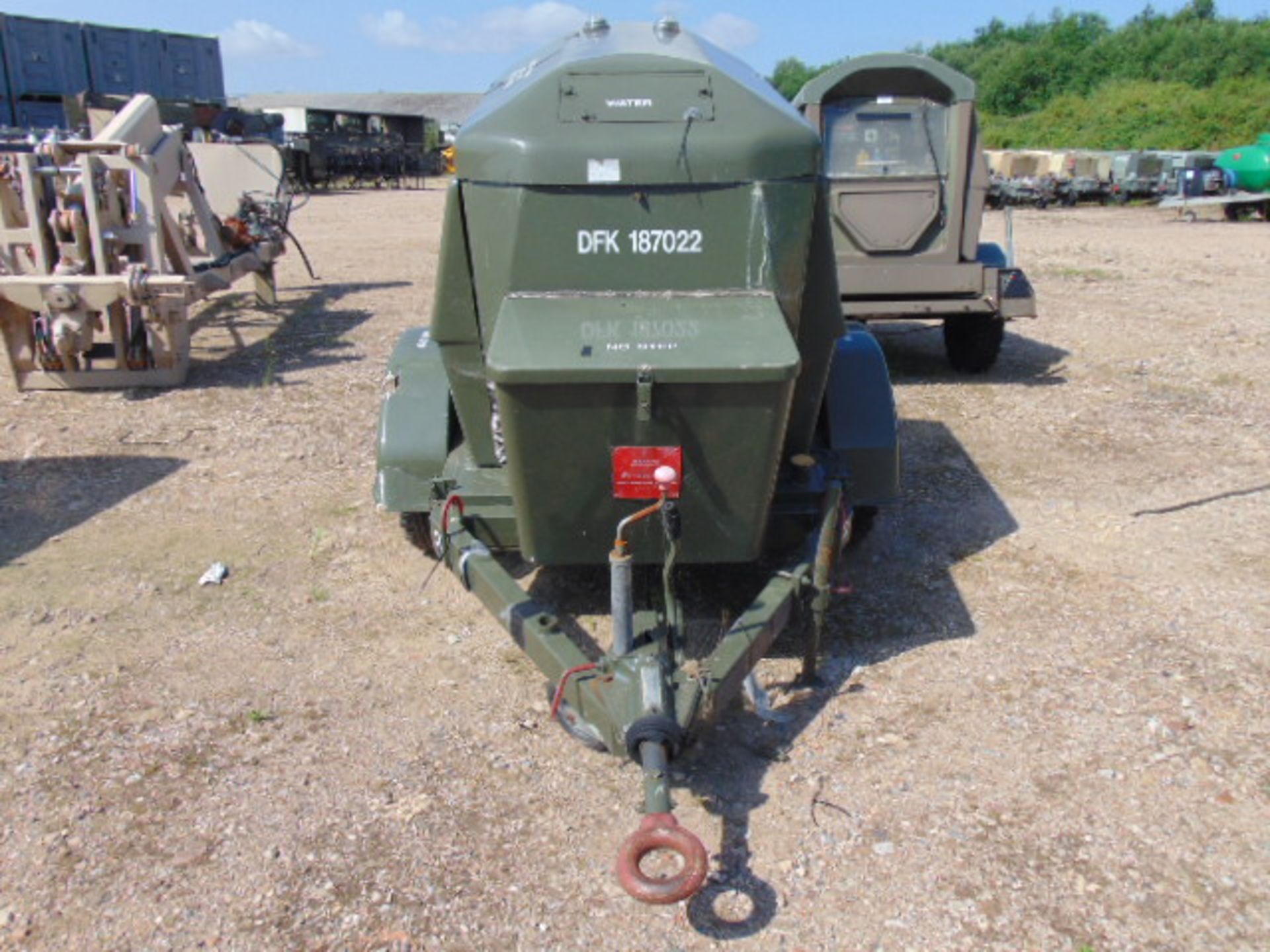 Ex Uk Royal Air Force Trailer Mounted 25 KVA Generator - Image 2 of 13