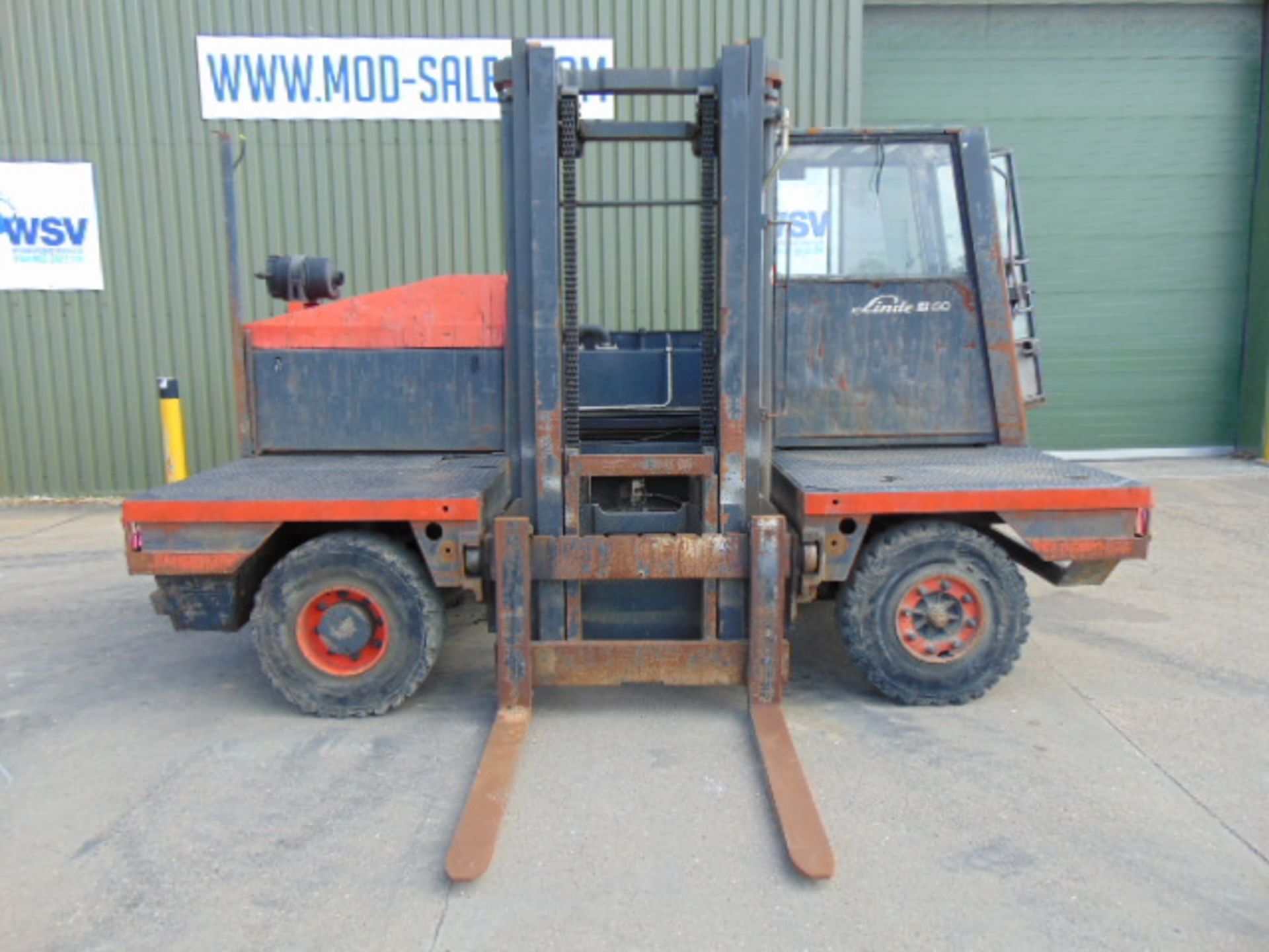Linde S60 Sideloader Diesel Forklift - Image 2 of 15