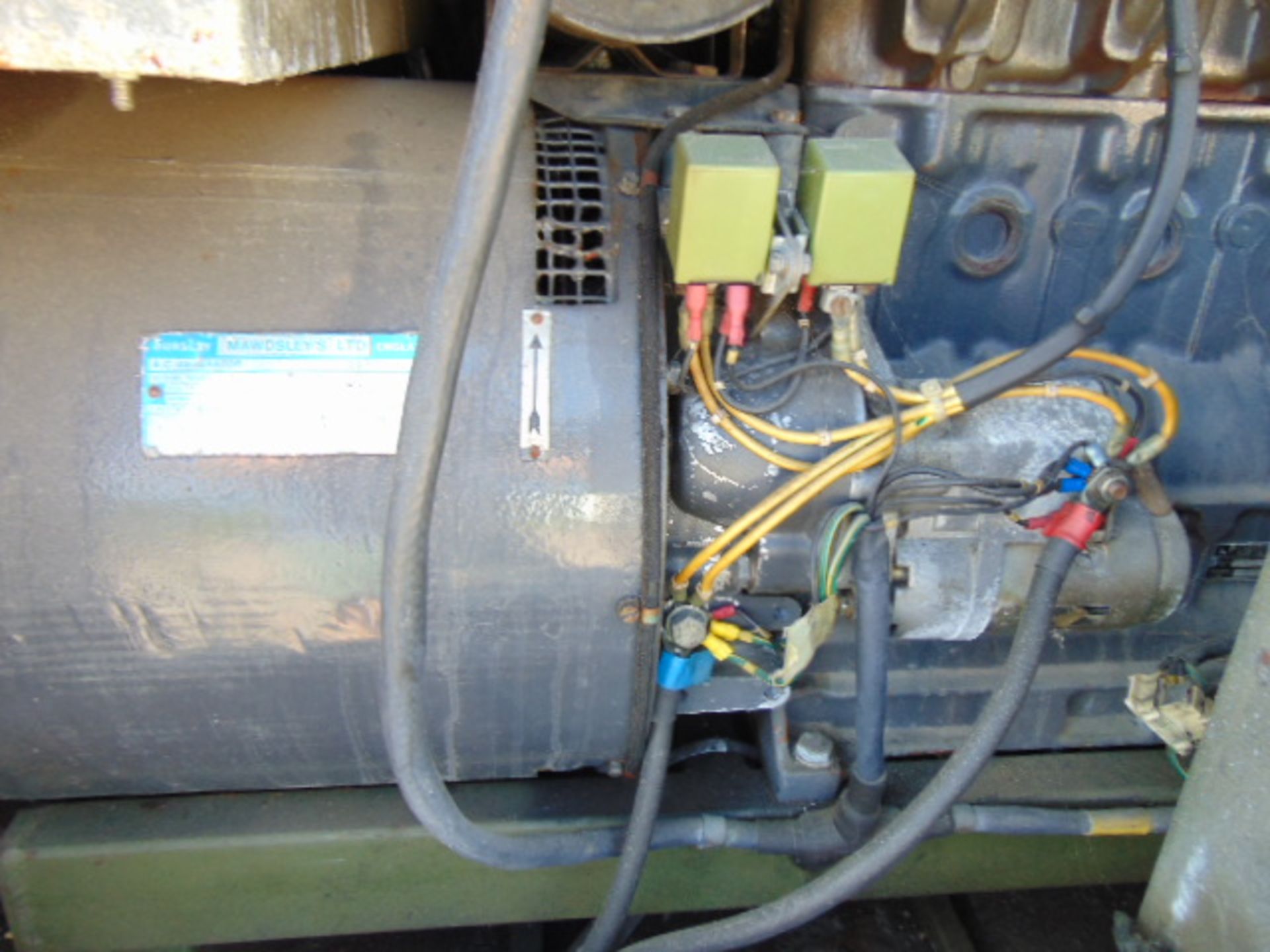 Ex Uk Royal Air Force Trailer Mounted 25 KVA Generator - Image 10 of 13