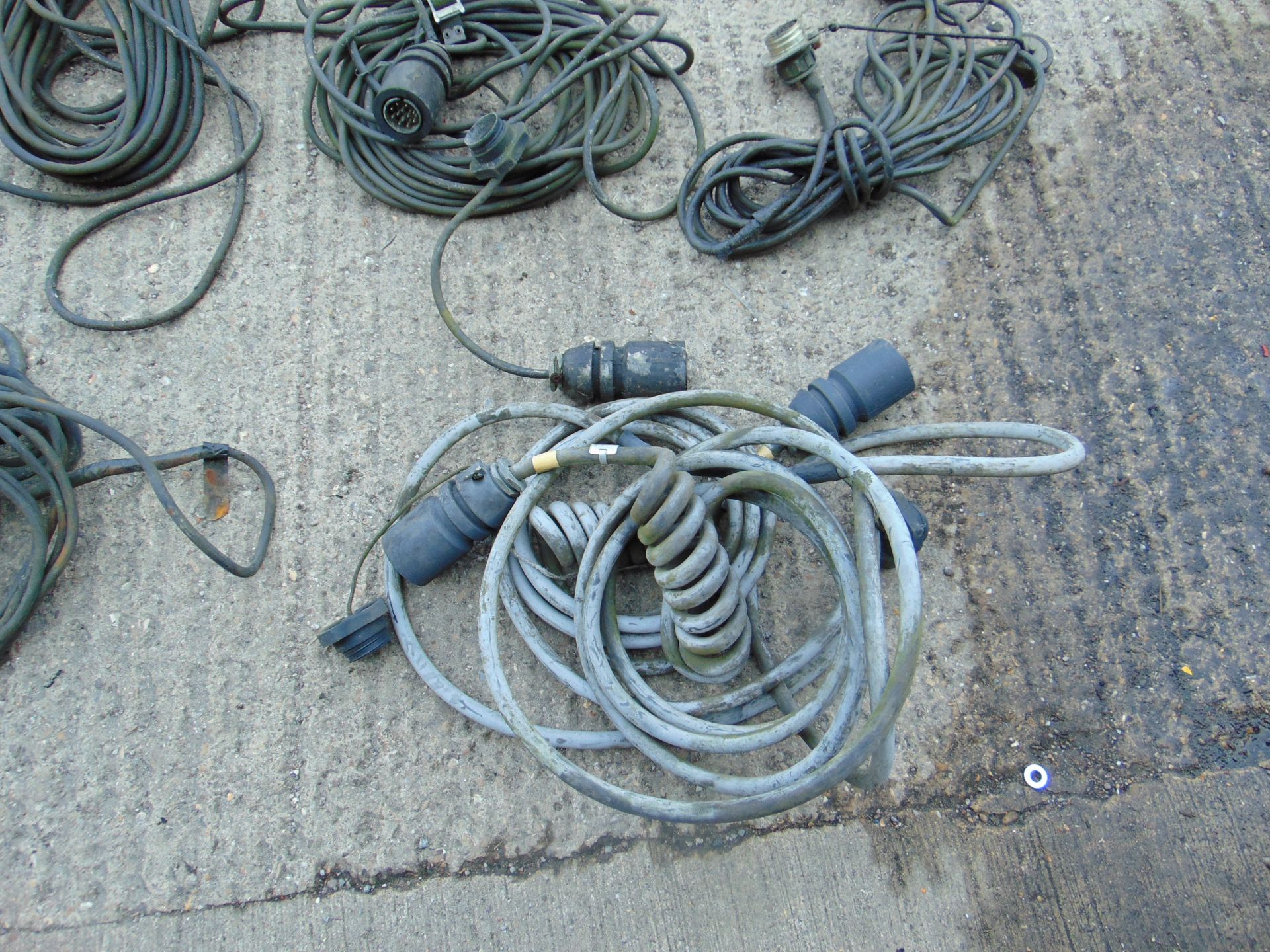 5 x NATO socket trailer lighting cables - Image 6 of 7