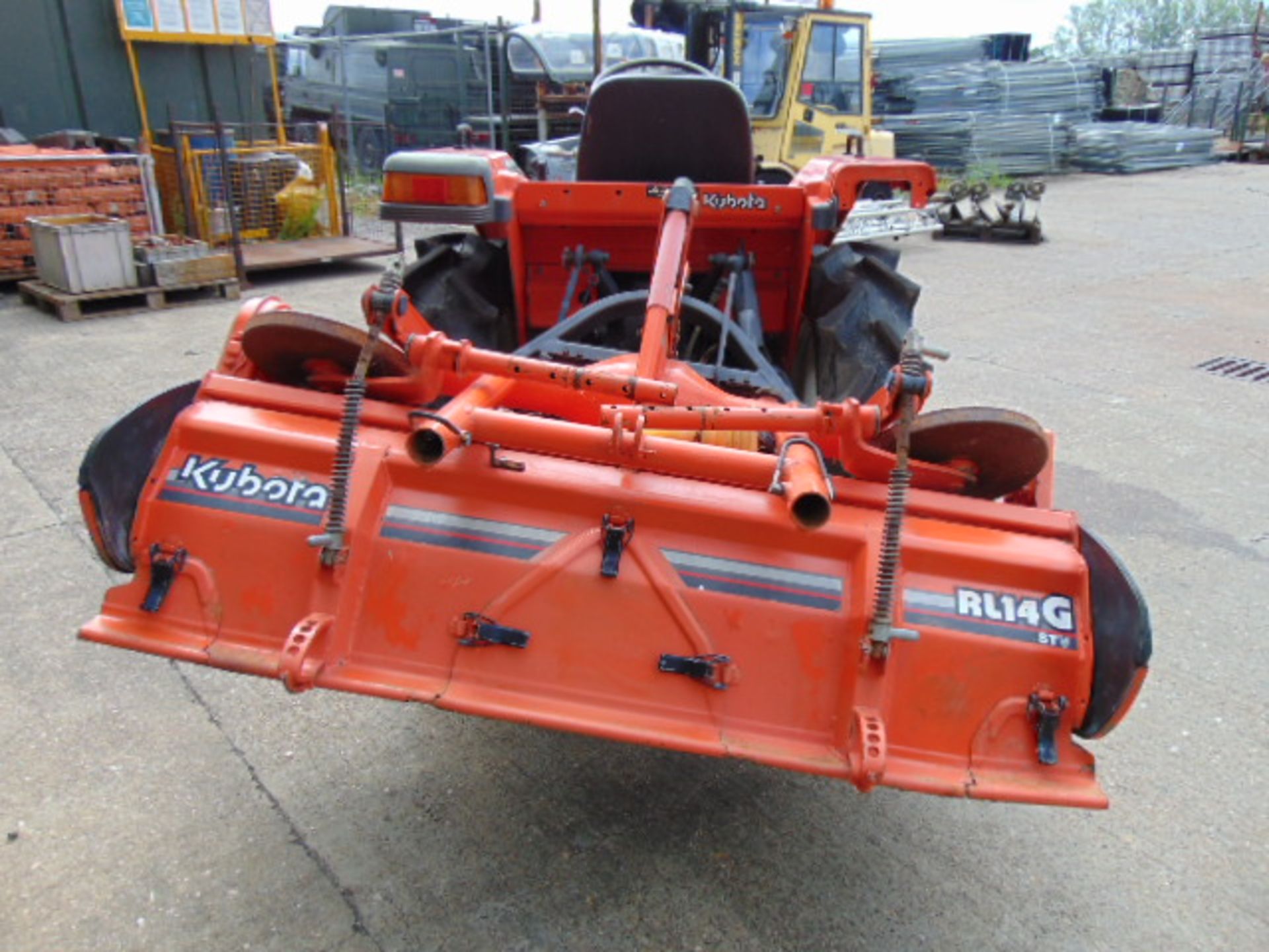 Kubota GL21 Compact Tractor c/w RL14 Rotavator ONLY 670 HOURS! - Image 11 of 29