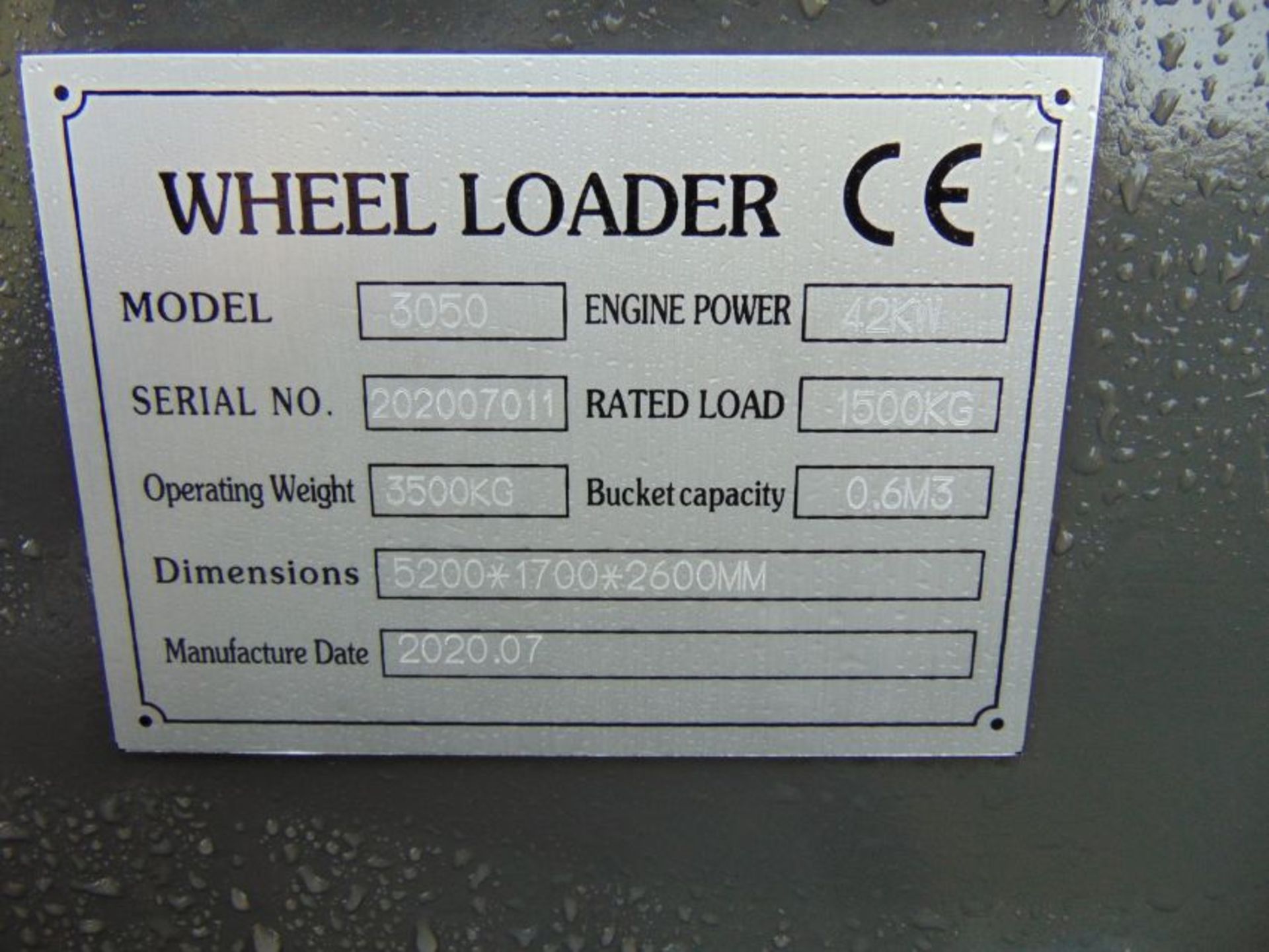 NEW UNUSED 2020 Hydro 3050 Wheel Loader - Image 22 of 26