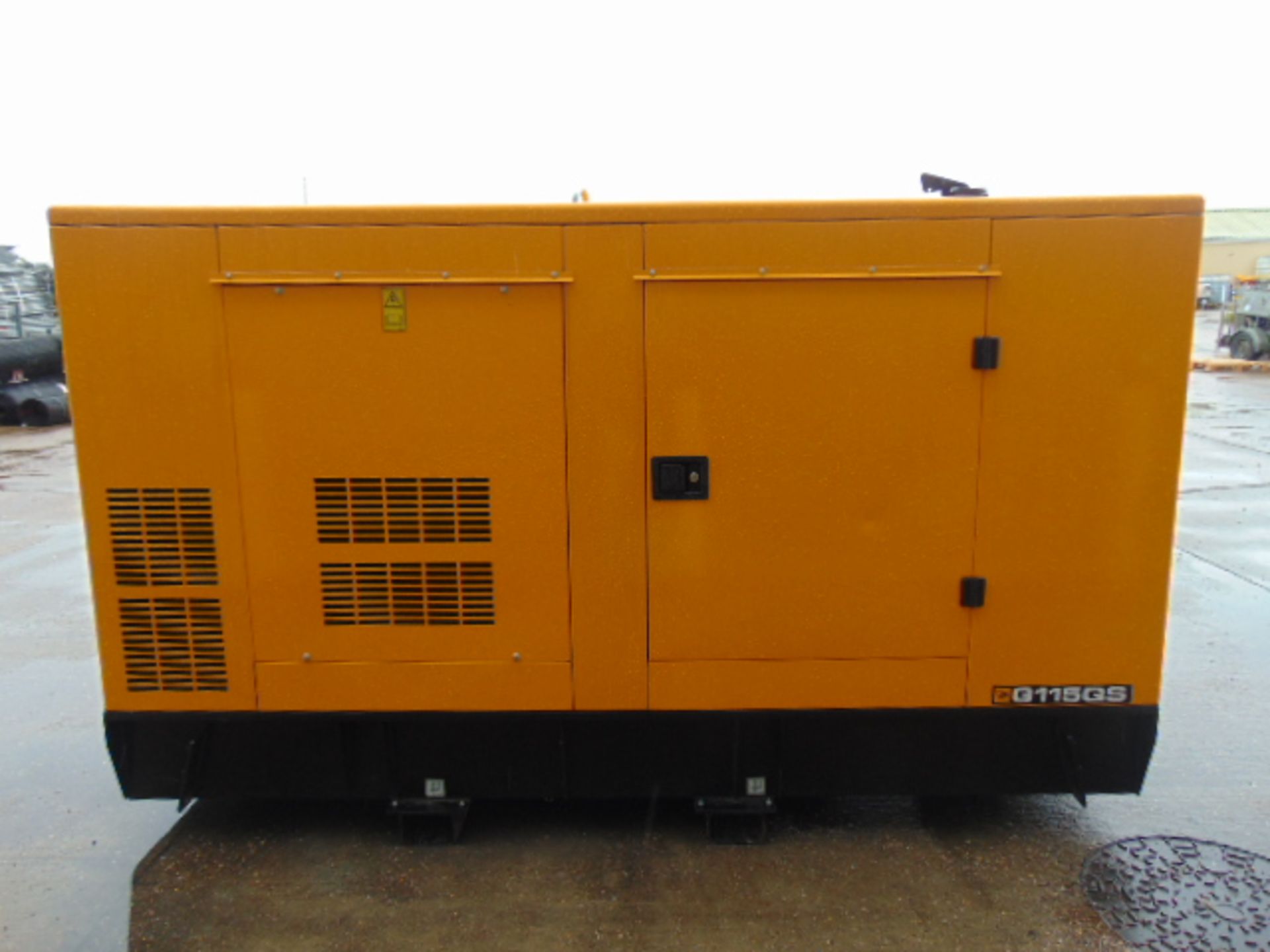 2019 UNISSUED JCB G115QS 110 KVA 3 Phase Silent Diesel Generator Set - Image 4 of 17