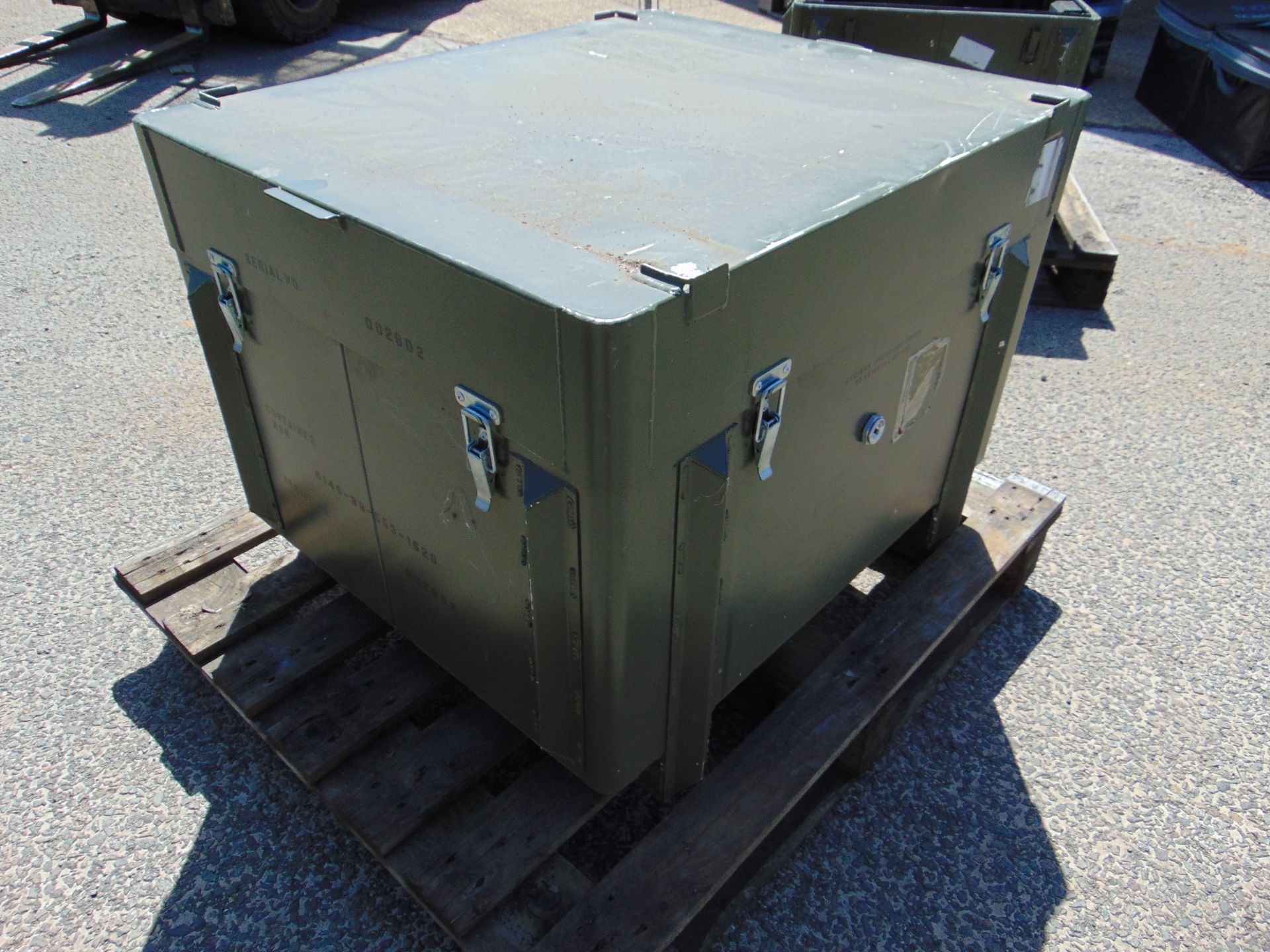Large Heavy Duty Secure Storage Box as shown - Image 4 of 8