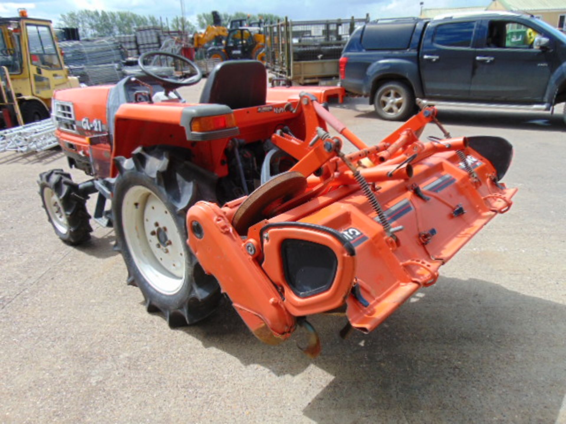 Kubota GL21 Compact Tractor c/w RL14 Rotavator ONLY 670 HOURS! - Image 6 of 29