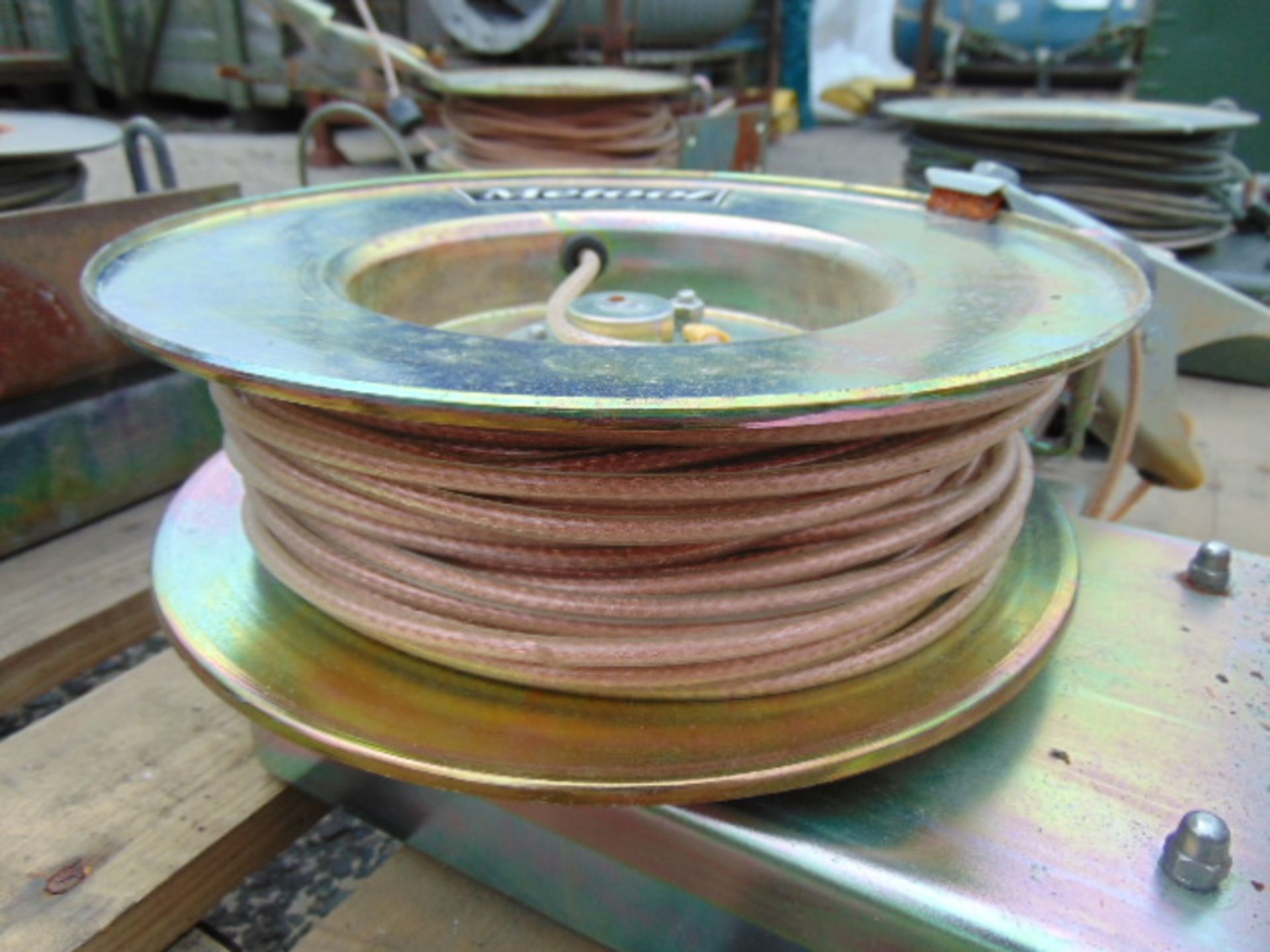 4 x Metool SE150 30 Metre Self Retracting Earth Cable Drums - Image 4 of 7