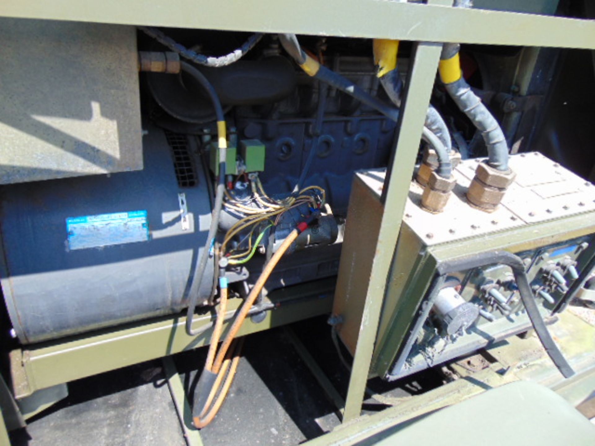 Ex Uk Royal Air Force Trailer Mounted 25 KVA Generator - Image 7 of 10