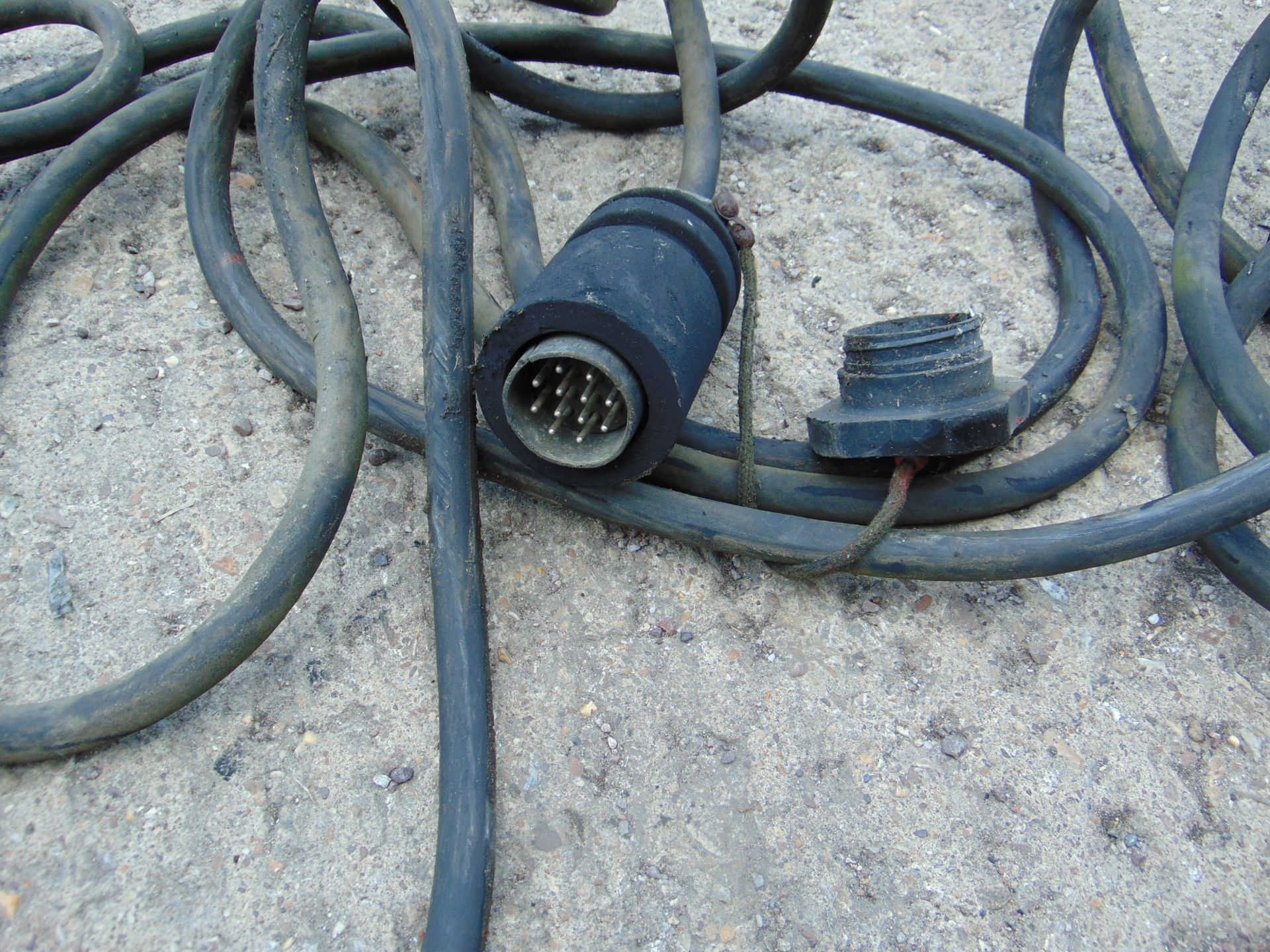 2 x Long NATO socket trailer lighting cables - Image 4 of 6