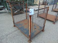 Steel Stacking Stillage with removeable sides and corner posts