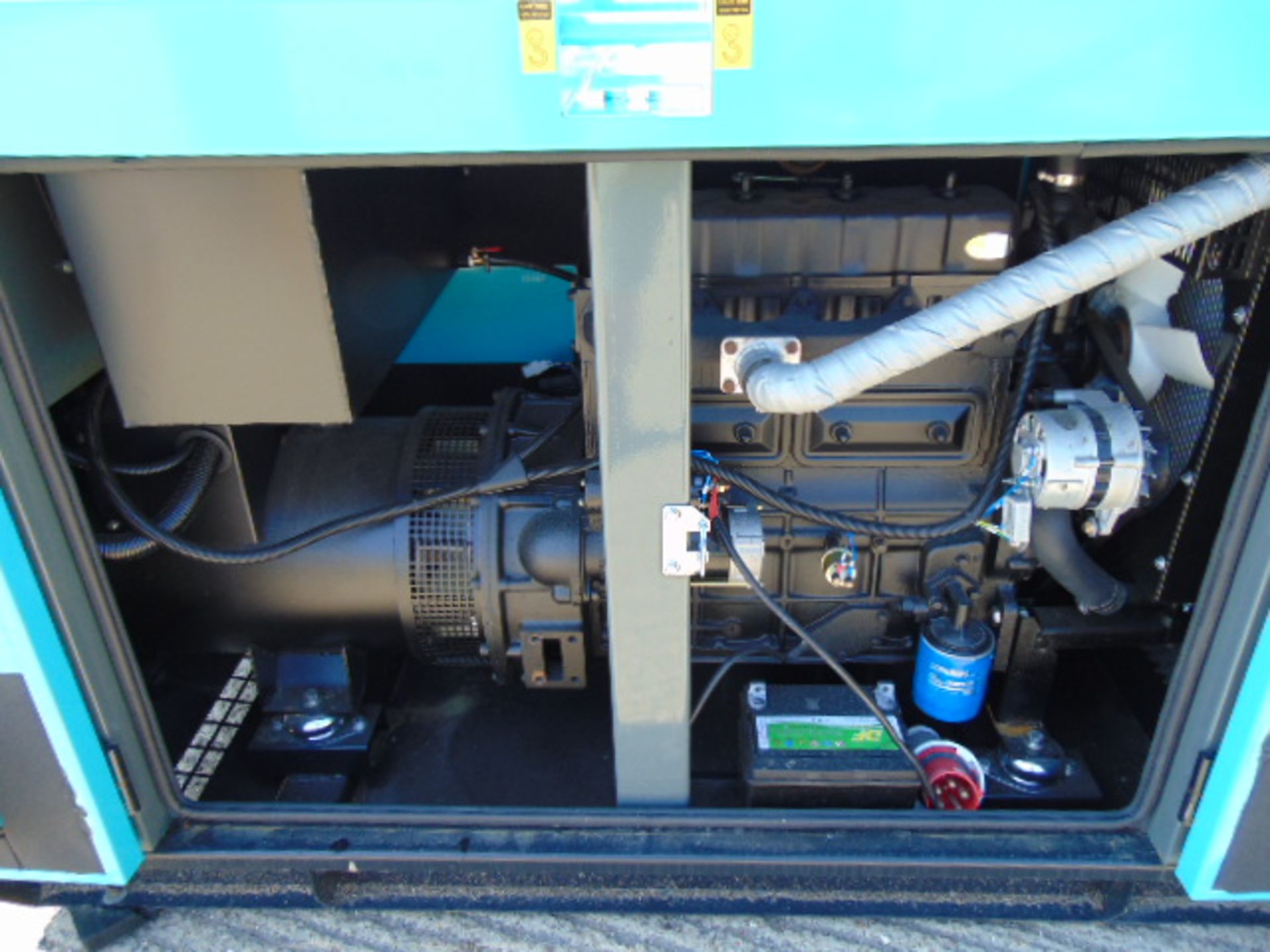 2020 UNISSUED 60 KVA 3 Phase Silent Diesel Generator Set - Image 12 of 20