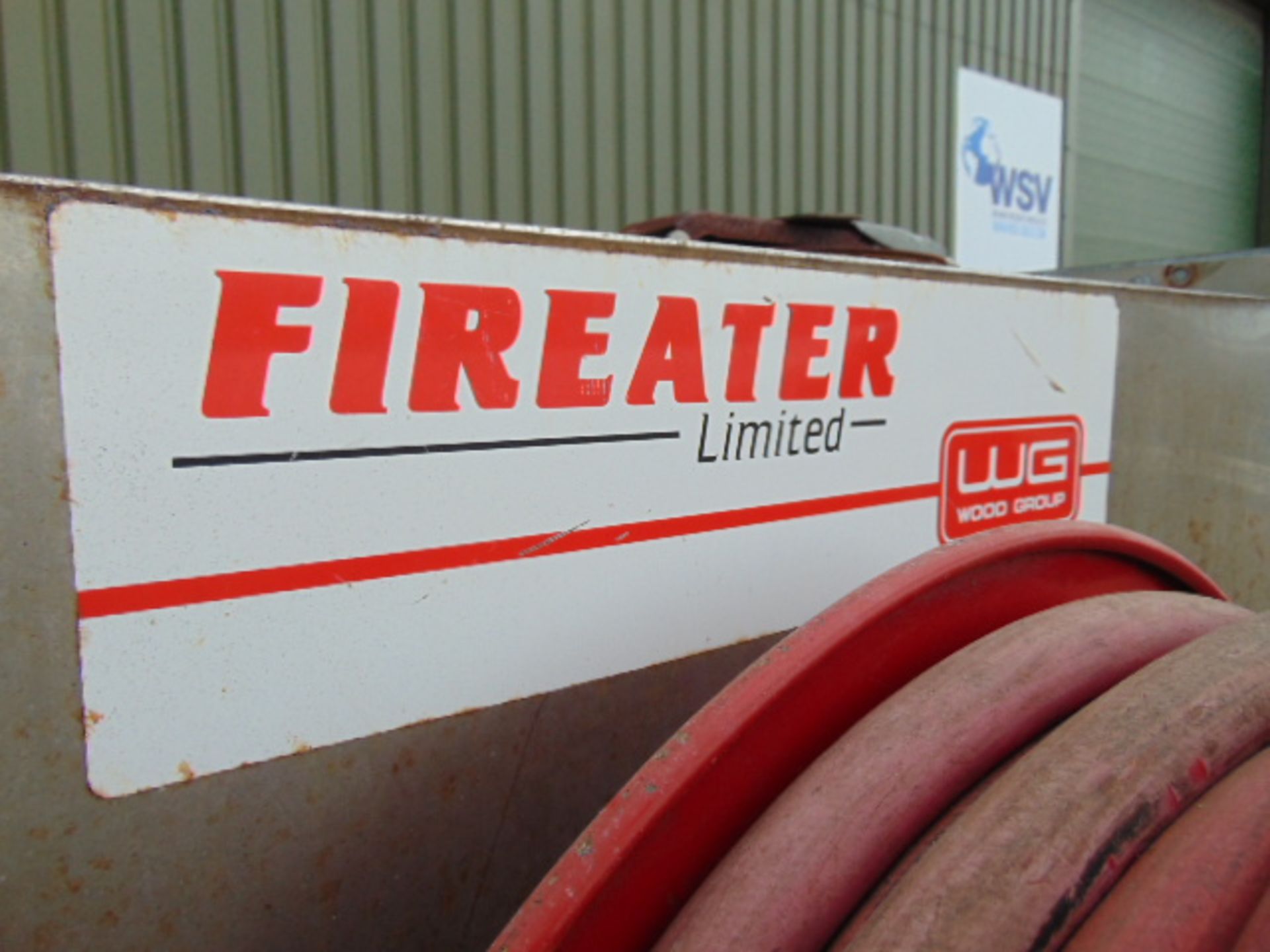 700L Fireater AFFF (Aqueous Film-Forming Foam) stainless steelTanks c/w 2 x 10m Fire Hose Reels. - Image 8 of 10
