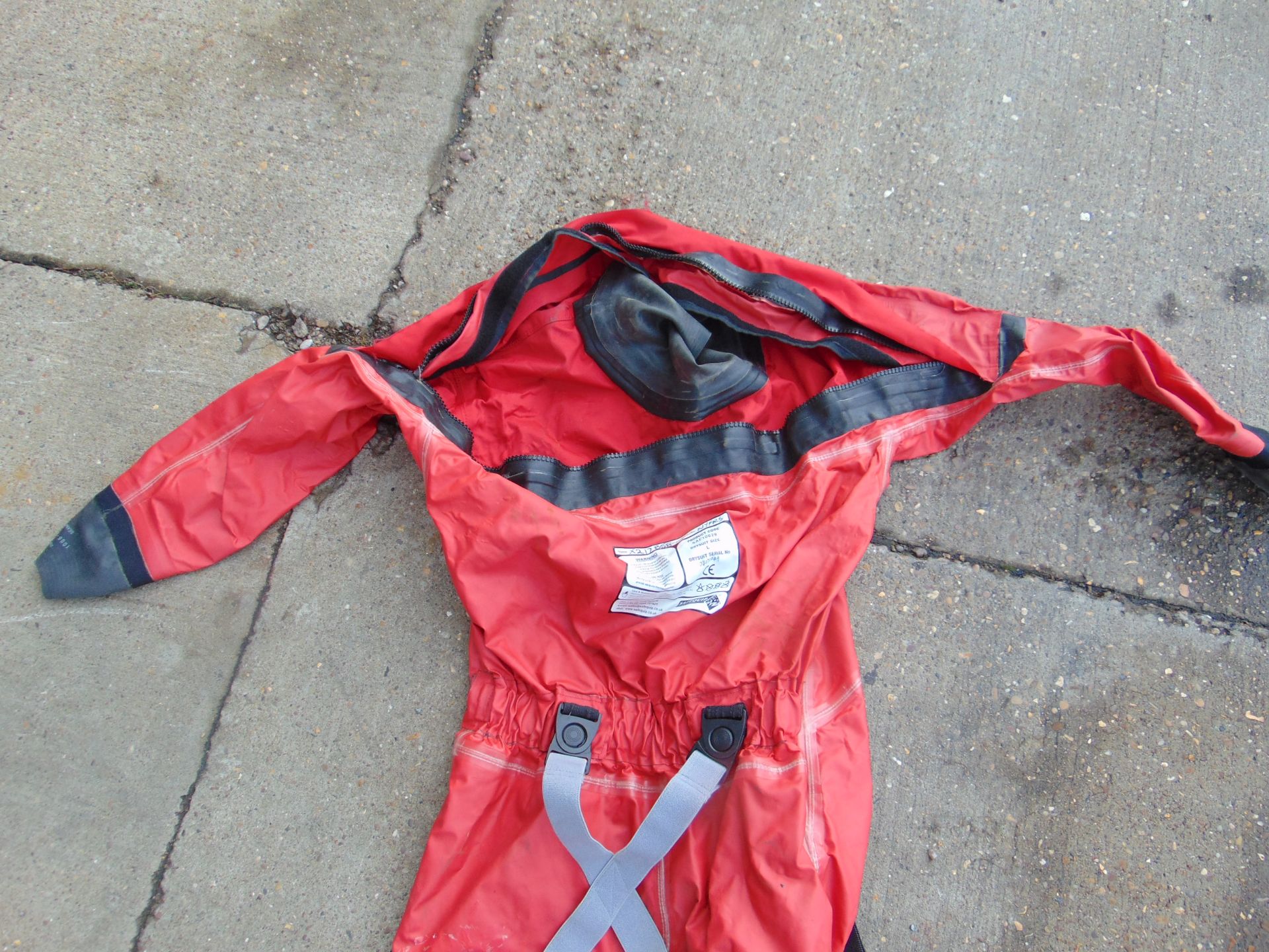 3 X EX FIRE & RESCUE DRYSUITS WITHOUT BOOTS - Image 11 of 11