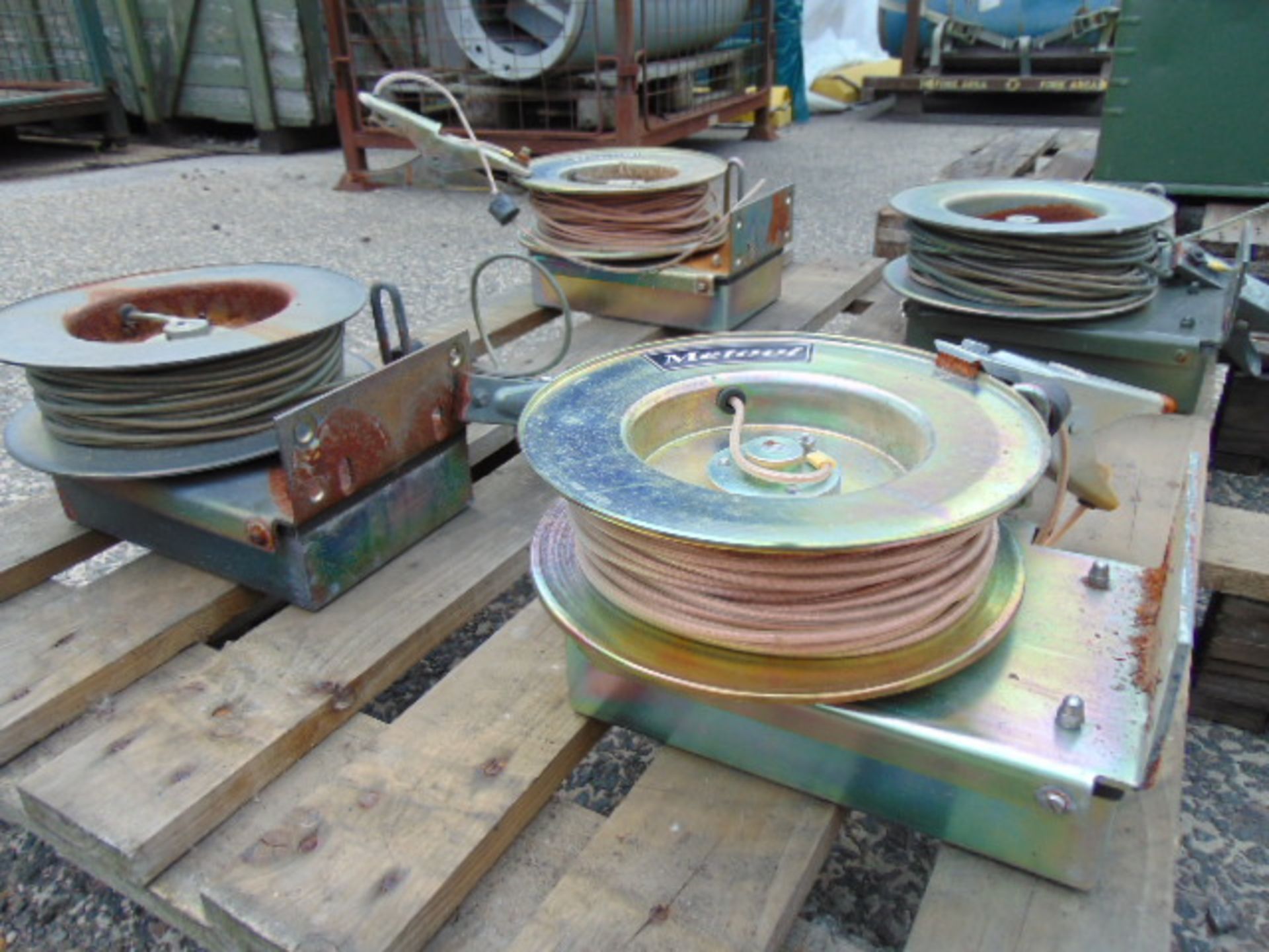 4 x Metool SE150 30 Metre Self Retracting Earth Cable Drums - Image 3 of 7