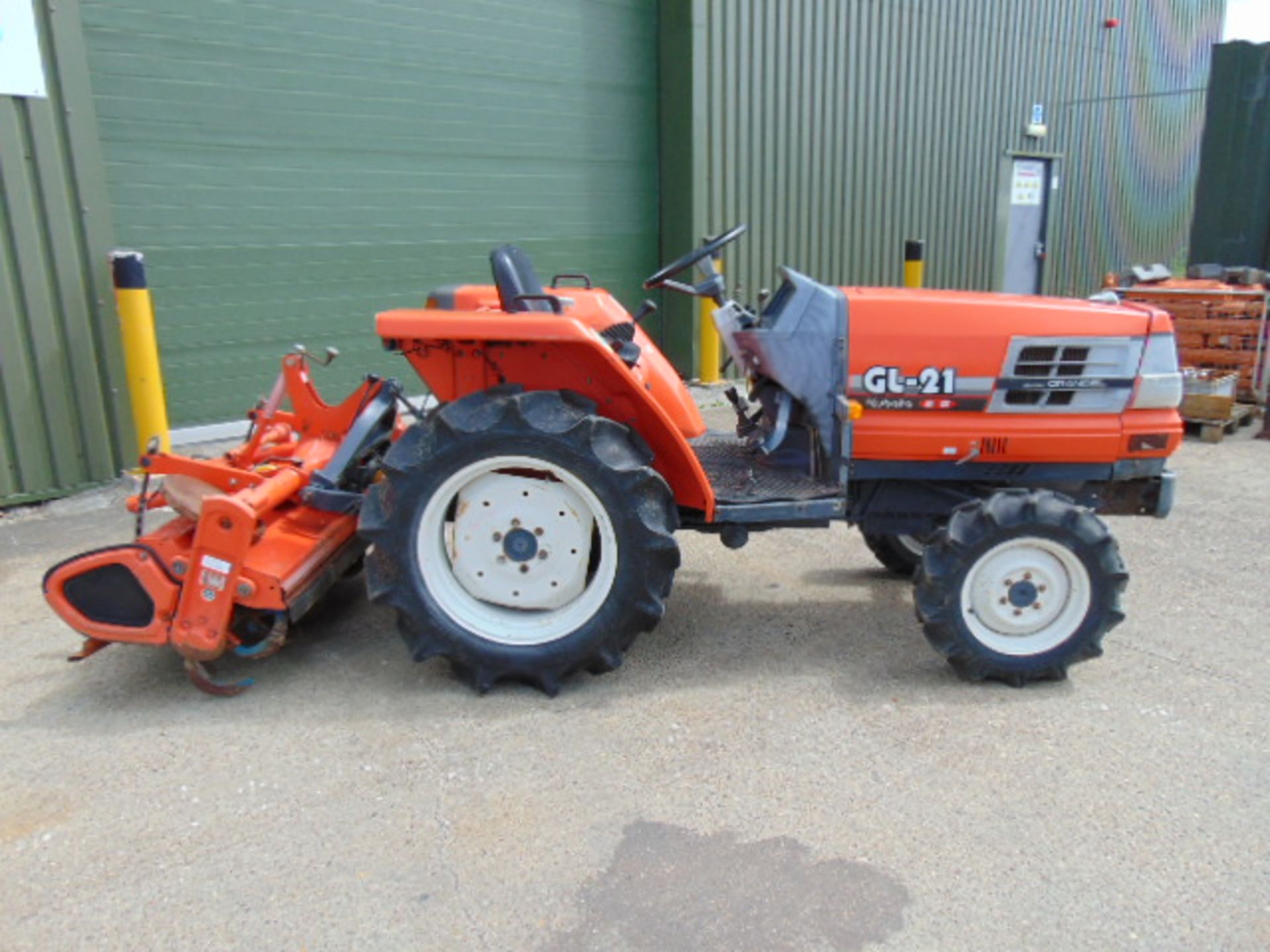 Kubota GL21 Compact Tractor c/w RL14 Rotavator ONLY 670 HOURS! - Image 13 of 29