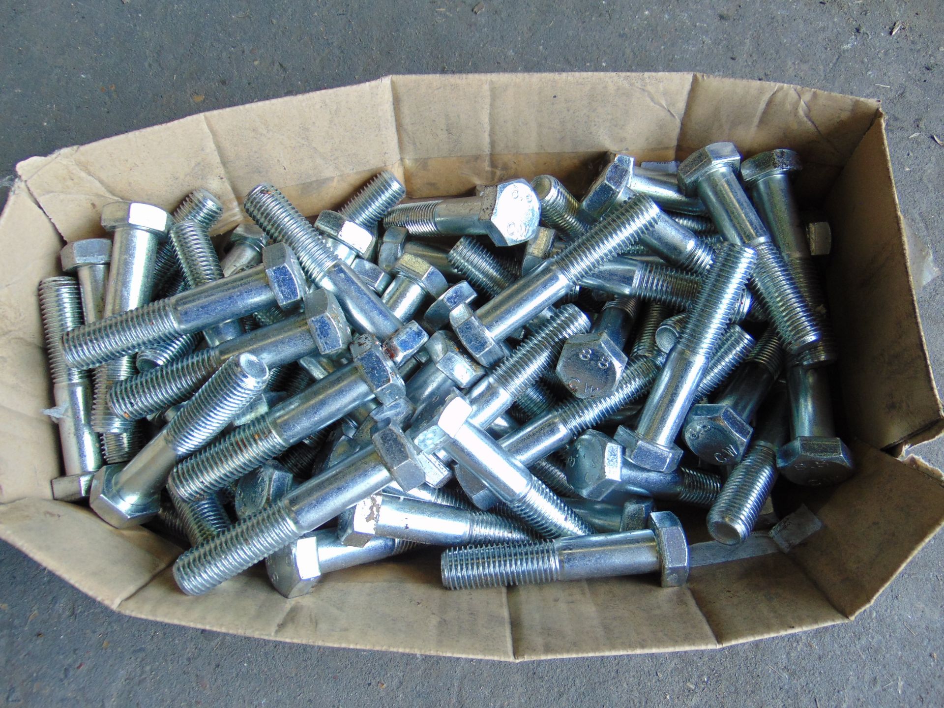 90 x Bolts 110mm long, approx. M18 or M20