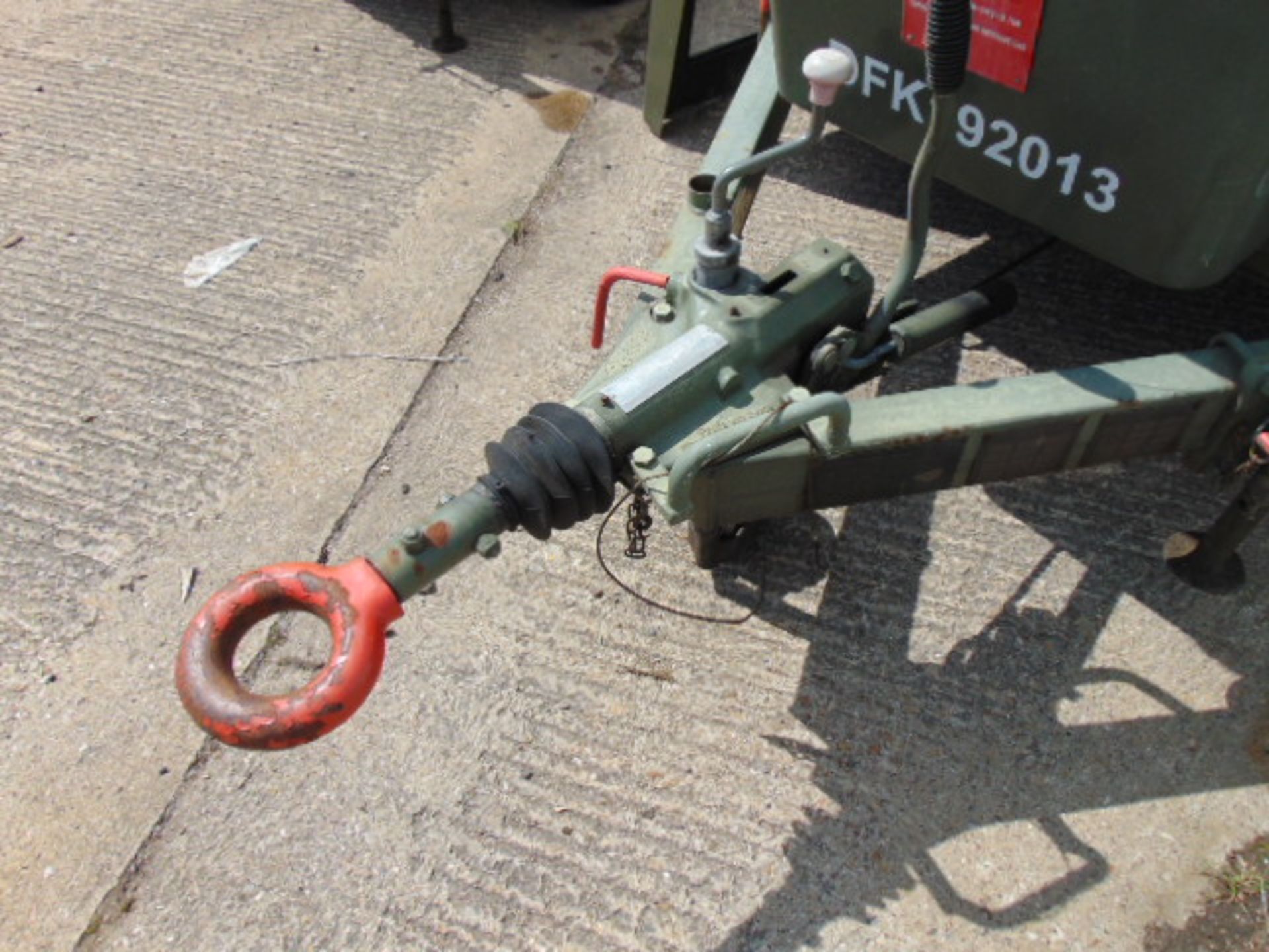 Ex Uk Royal Air Force Trailer Mounted 25 KVA Generator - Image 11 of 11