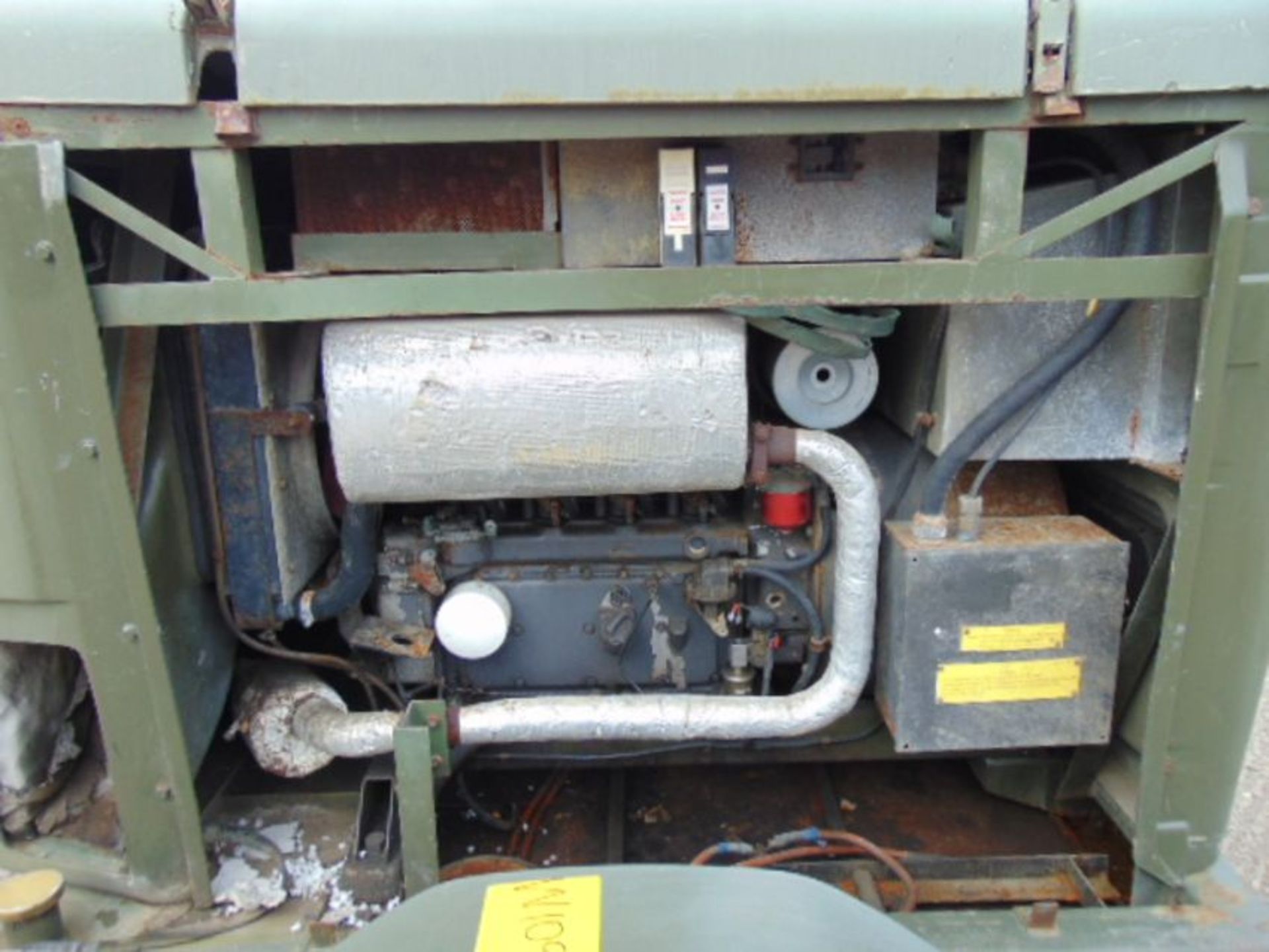 Ex Uk Royal Air Force Trailer Mounted 25 KVA Generator - Image 10 of 12