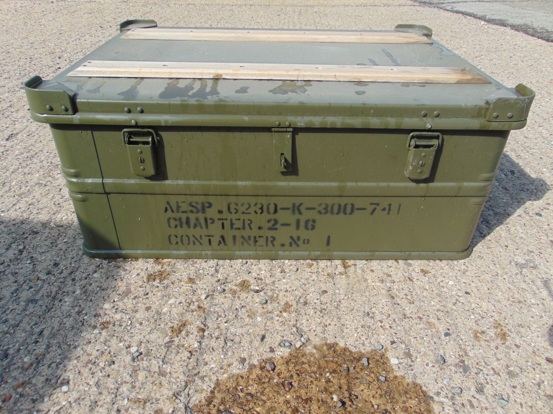 ALUMINIUM STORAGE BOX *UNISSUED* - Image 4 of 4