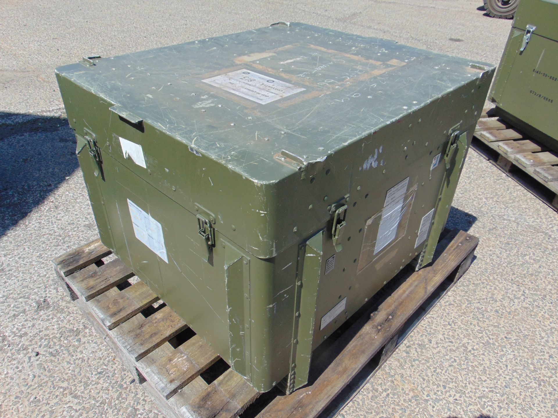 Large Heavy Duty Secure Storage Box as shown - Image 2 of 8