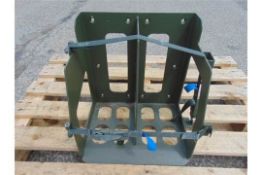 Vehicle Twin Jerry Can Rack