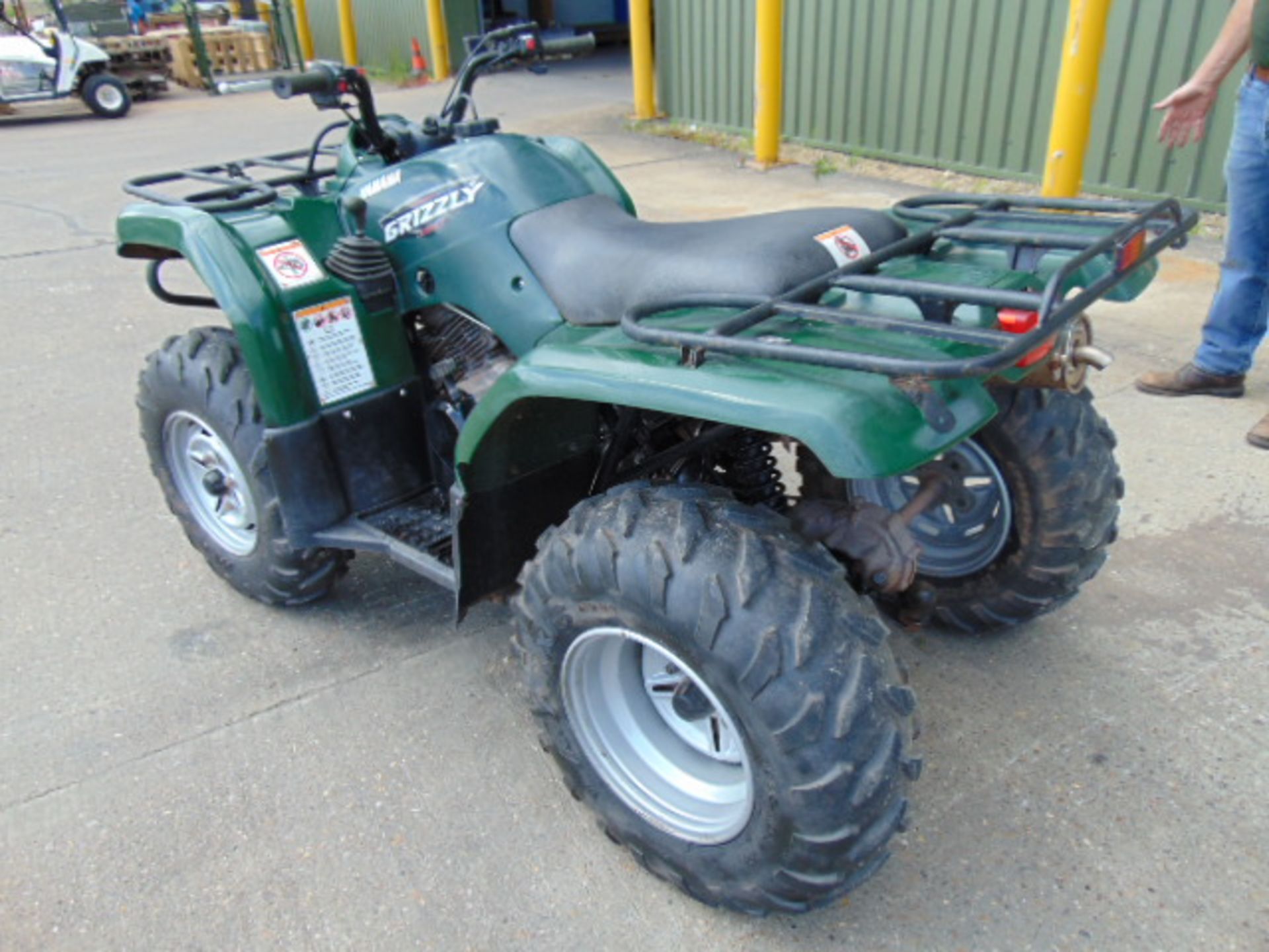 2007 Yamaha Grizzly 350 Ultramatic 4 x 4 ATV Quad Bike ONLY 1,572KM! - Image 6 of 24