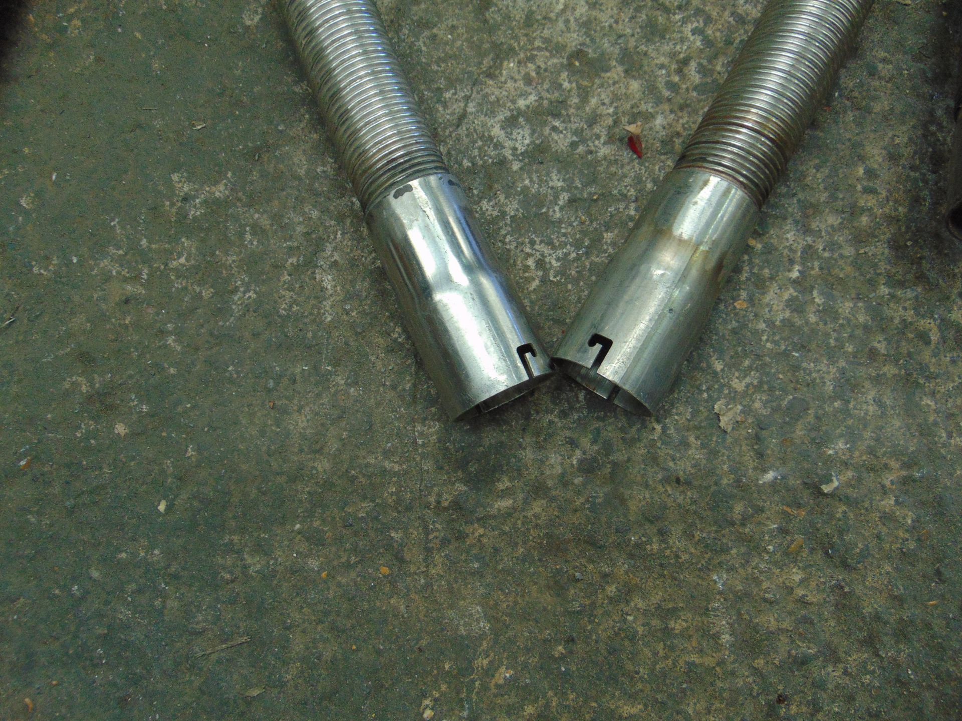 2 x GENERATOR EXHAUST PIPES, INTERLOCKING - Image 7 of 7