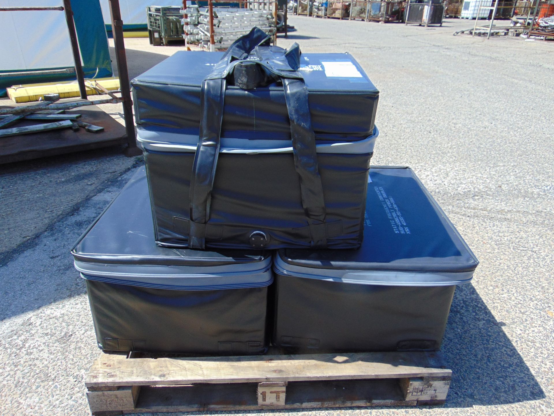 3 x Large Waterproof Rubber Storage Containers as shown - Image 2 of 6