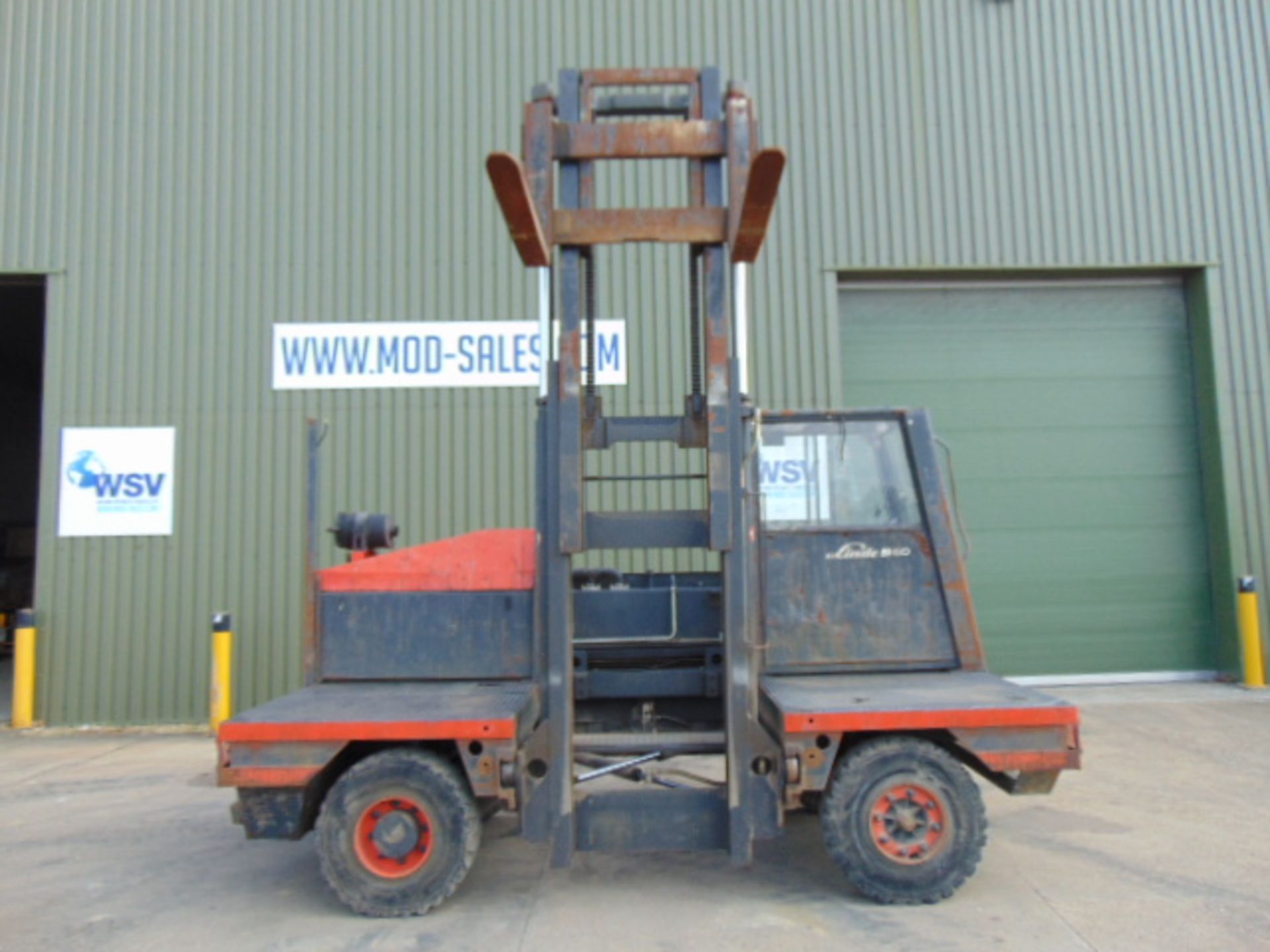 Linde S60 Sideloader Diesel Forklift - Image 4 of 15