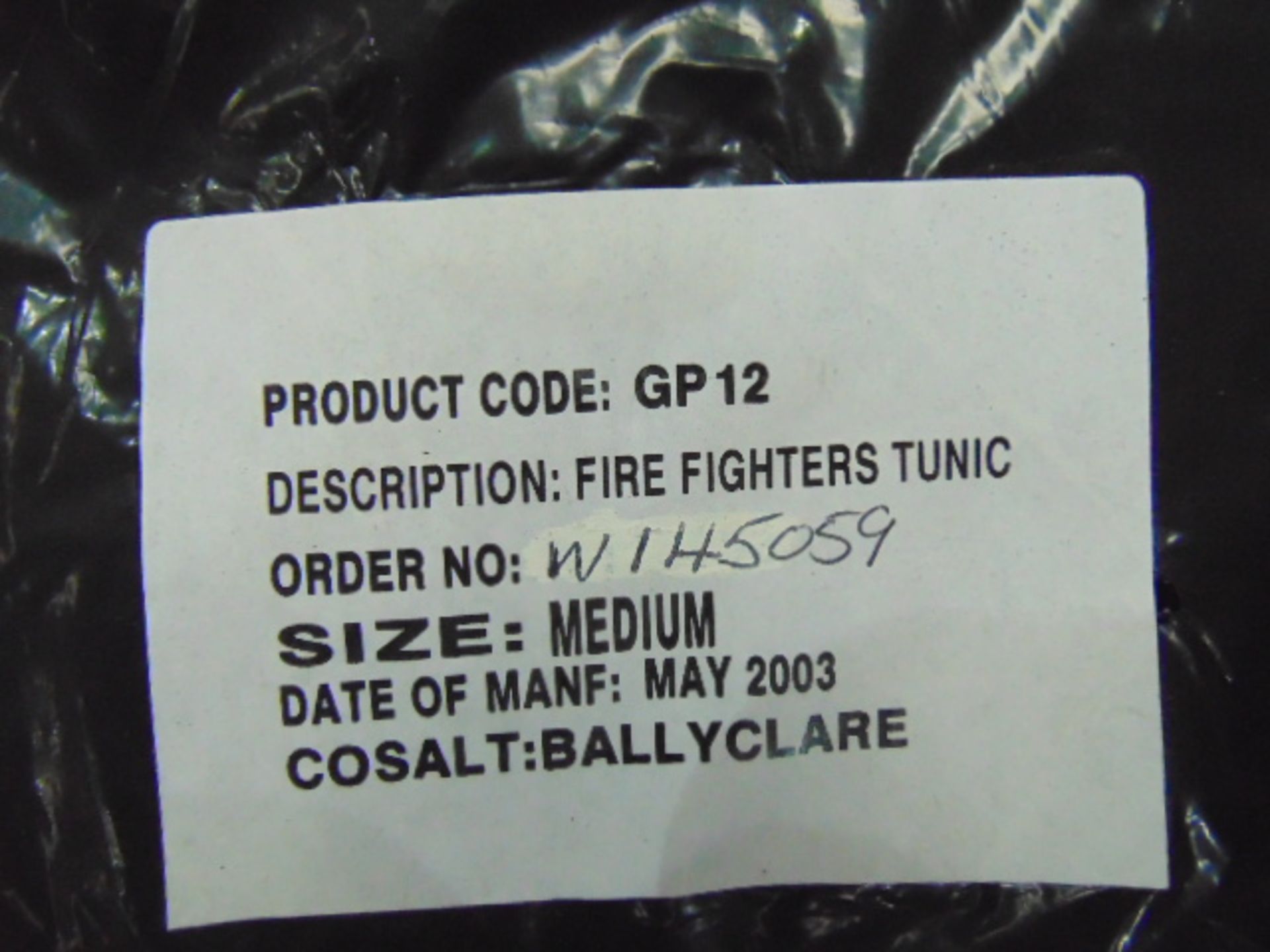 2 x Unissued Ballyclare Firefighters Jackets Size Medium - Image 7 of 7
