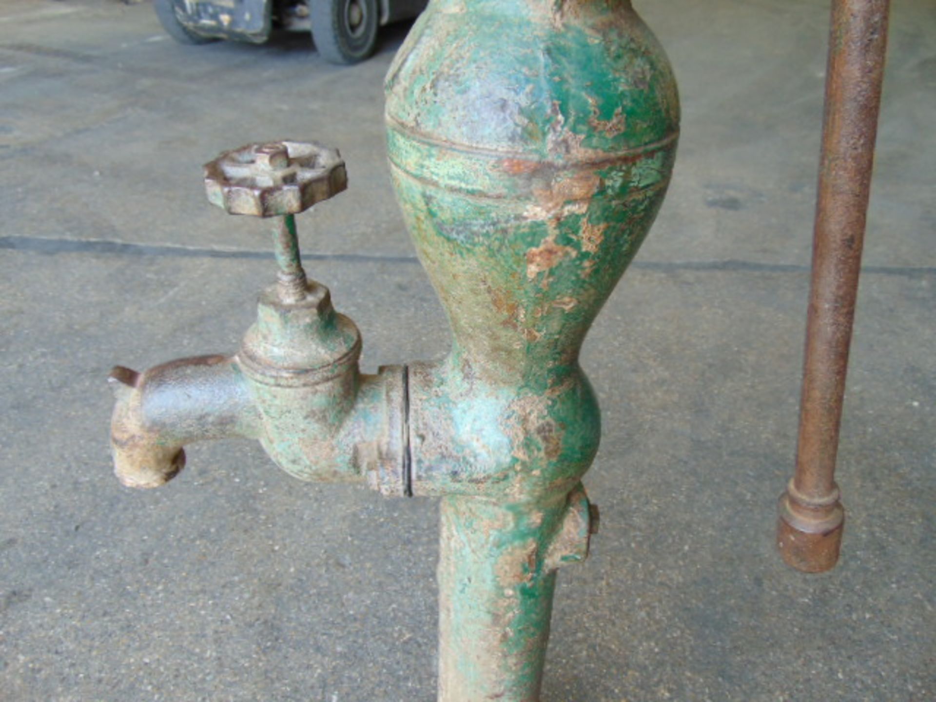 Genuine Antique Cast Iron Water Pump as shown - Image 5 of 6