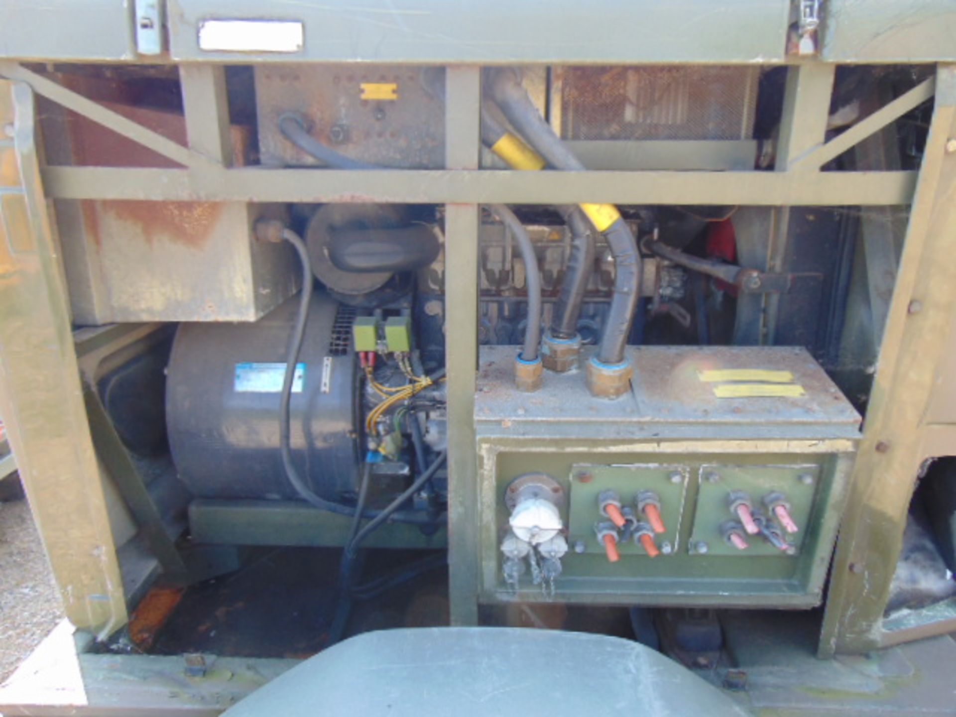 Ex Uk Royal Air Force Trailer Mounted 25 KVA Generator - Image 9 of 13