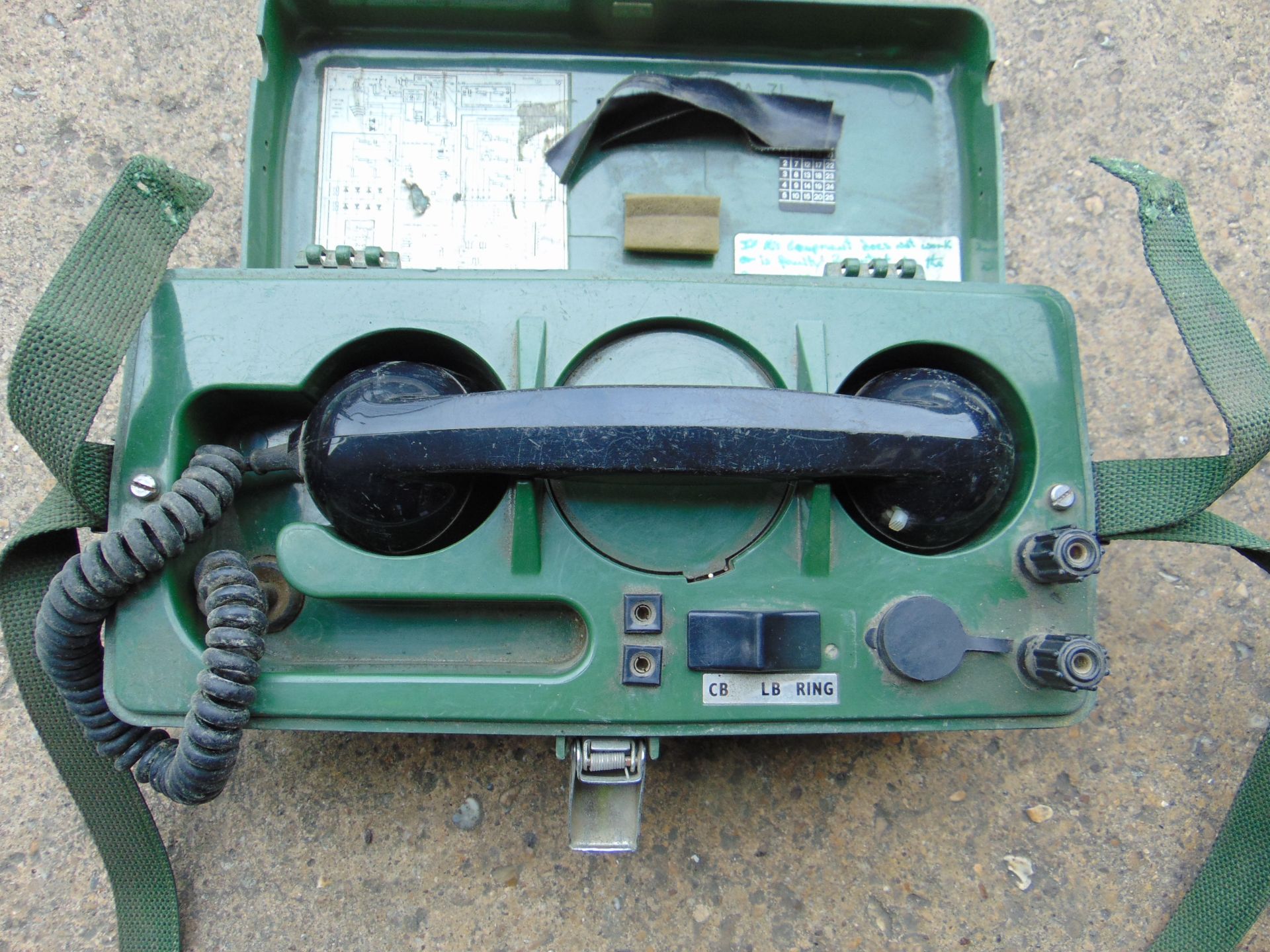 2 x FIELD TELEPHONE - Image 3 of 6