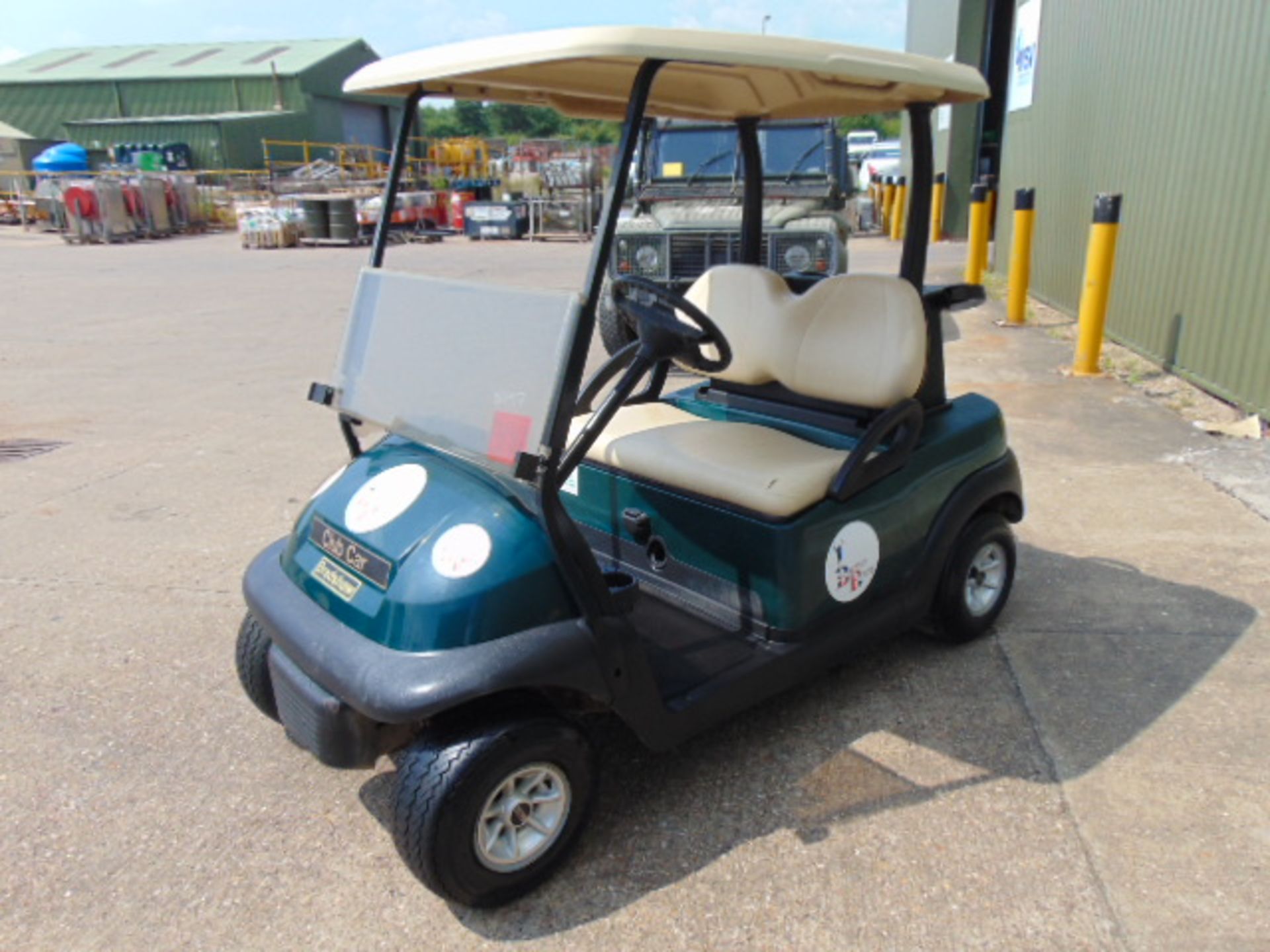 Club Car Electric Golf Buggy C/W Battery Charger - Image 3 of 12