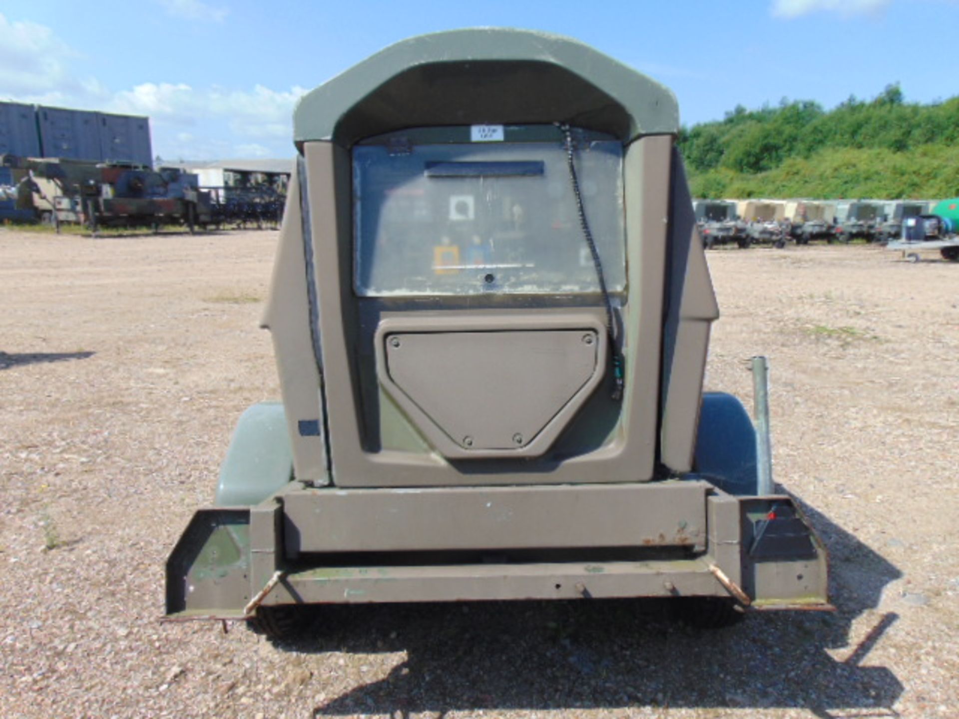 Ex Uk Royal Air Force Trailer Mounted 25 KVA Generator - Image 6 of 13