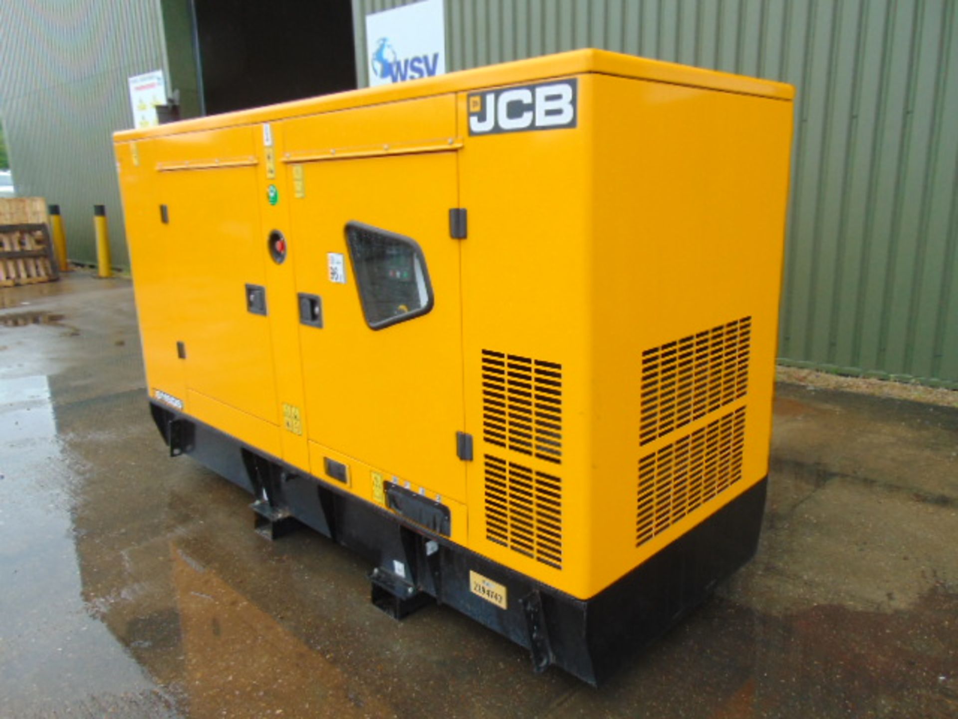 2019 UNISSUED JCB G115QS 110 KVA 3 Phase Silent Diesel Generator Set - Image 6 of 17