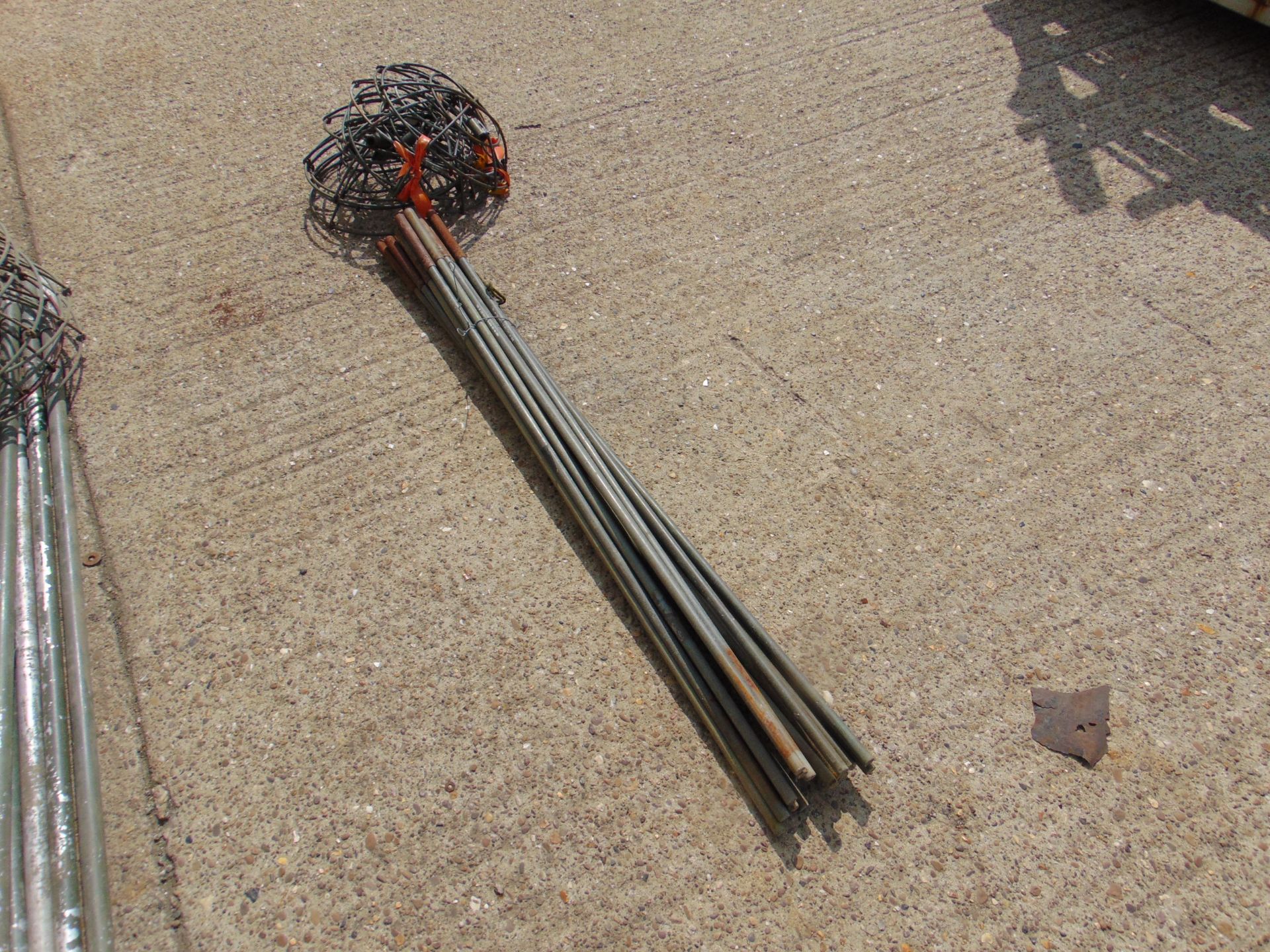 20 x CAM NET POLES AND 10 x SPREADERS