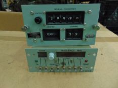 FREQUENCY SELECTOR AND CONTROL UNIT HF PRESET