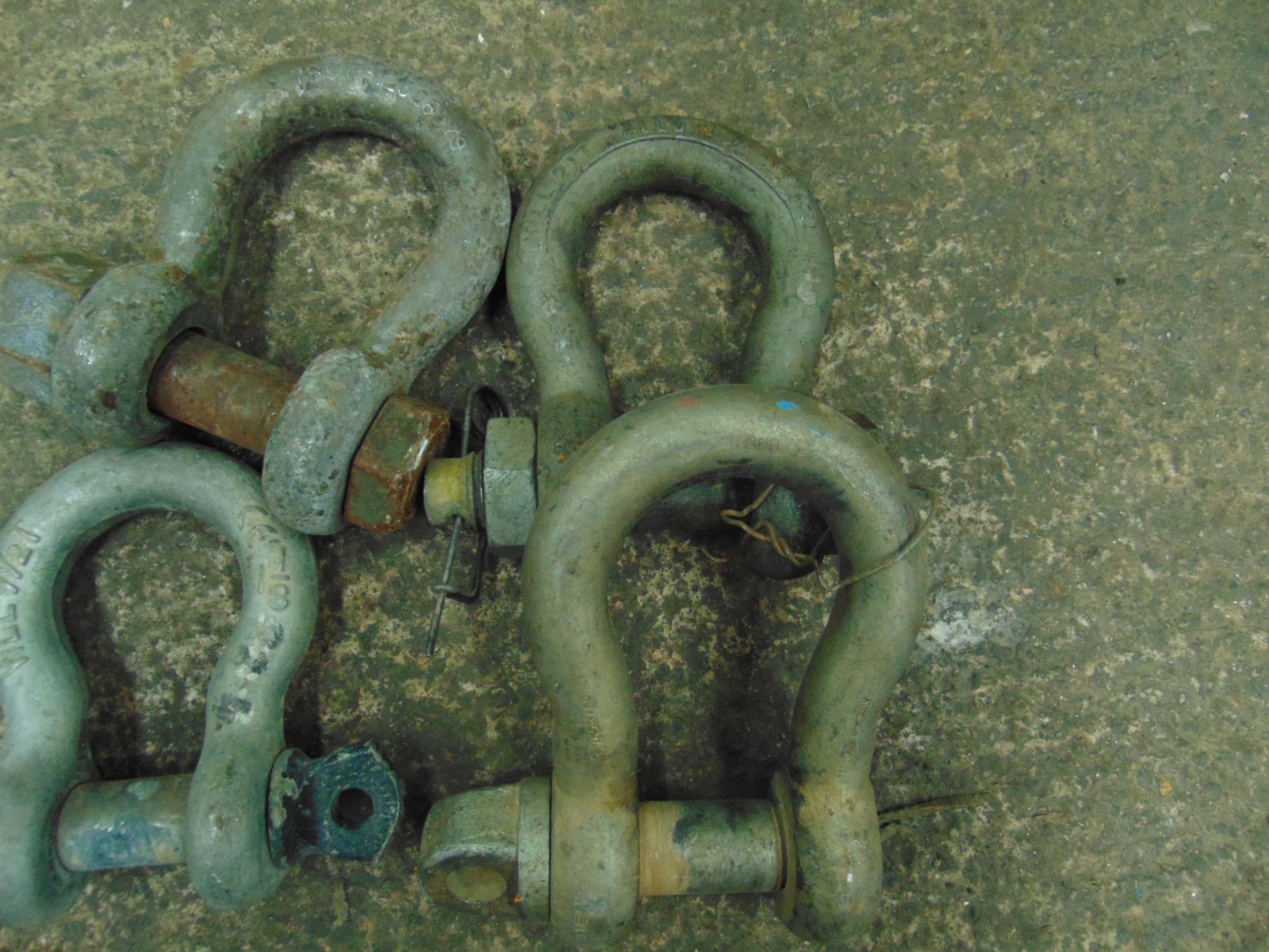 4 x BOW SHACKLES DIFFERENT RATINGS - Image 2 of 3