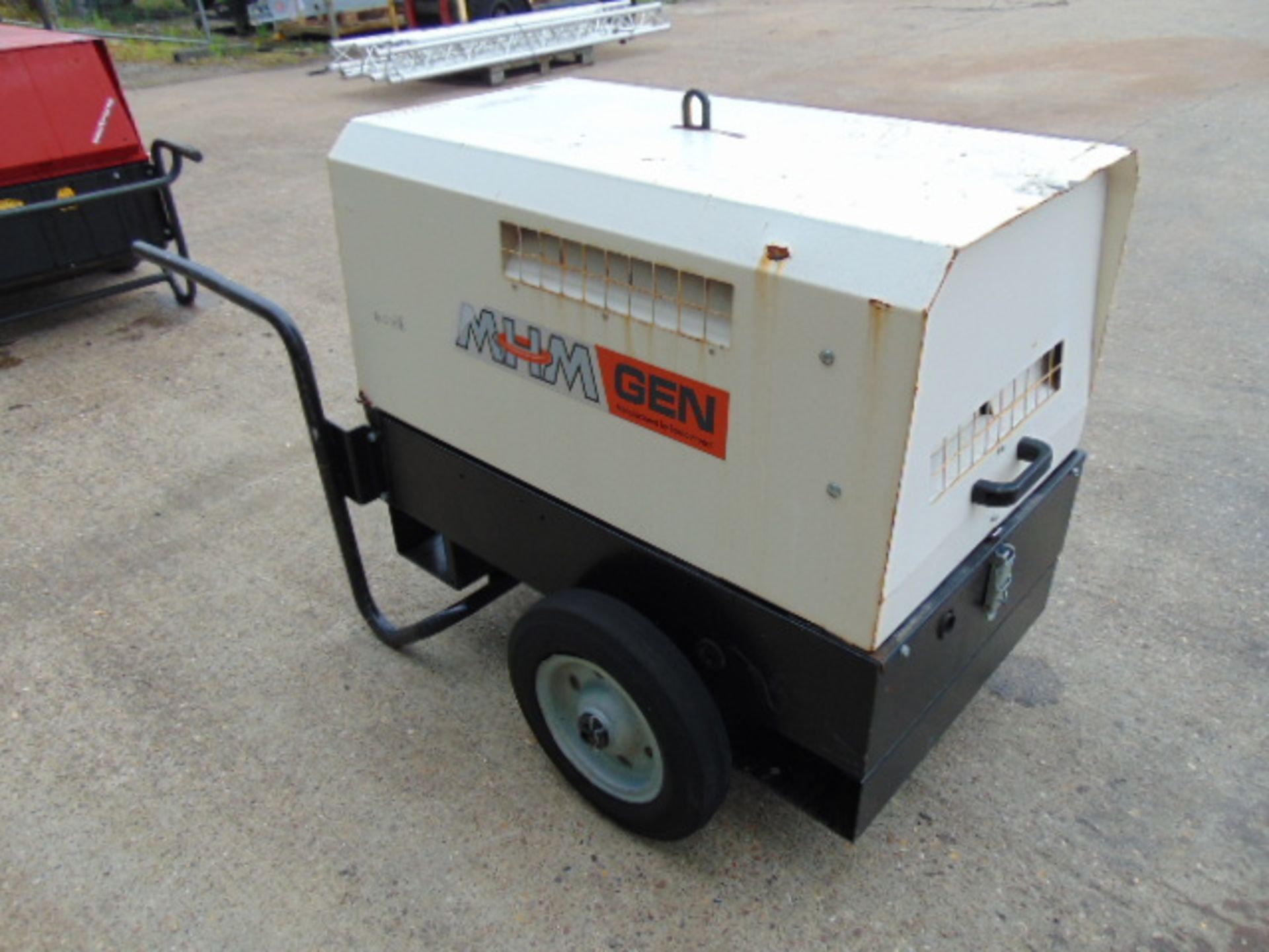 MHM MG 6000 SSY 6KVA Diesel Generator ONLY 1,362 HOURS! - Image 4 of 10