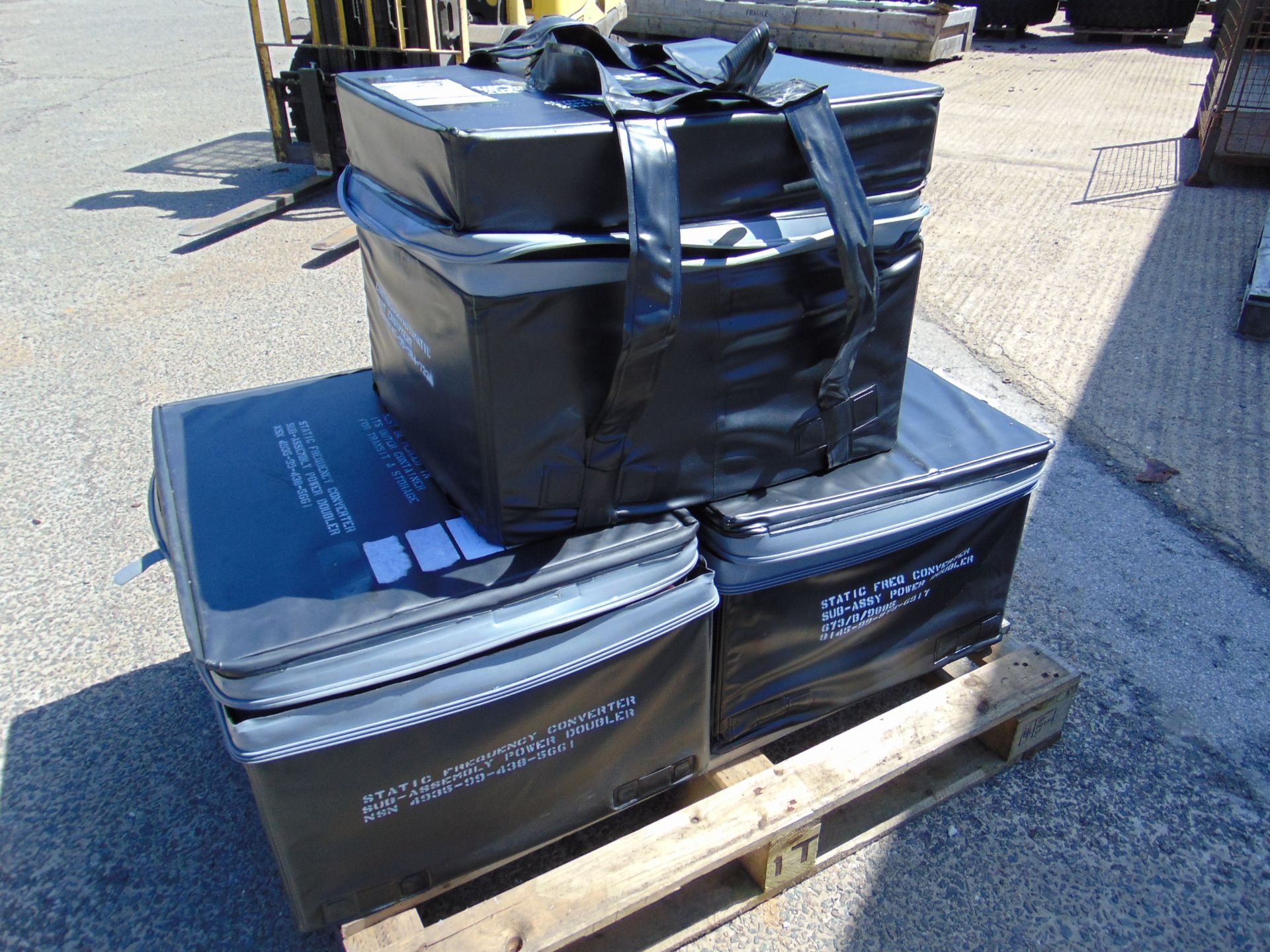 3 x Large Waterproof Rubber Storage Containers as shown