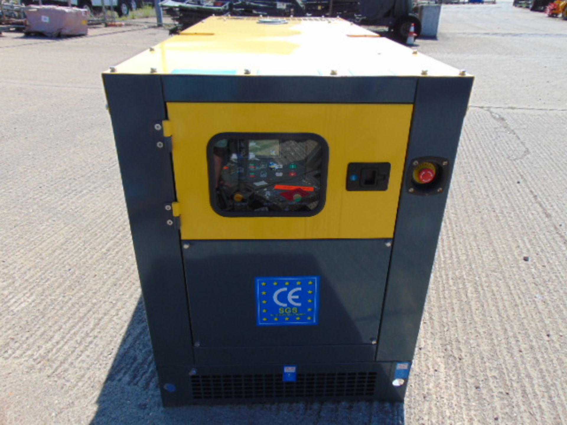 2021 UNISSUED 40 KVA 3 Phase Silent Diesel Generator Set - Image 3 of 19