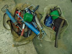 2 x Tool Bags c/w Assorted Tools