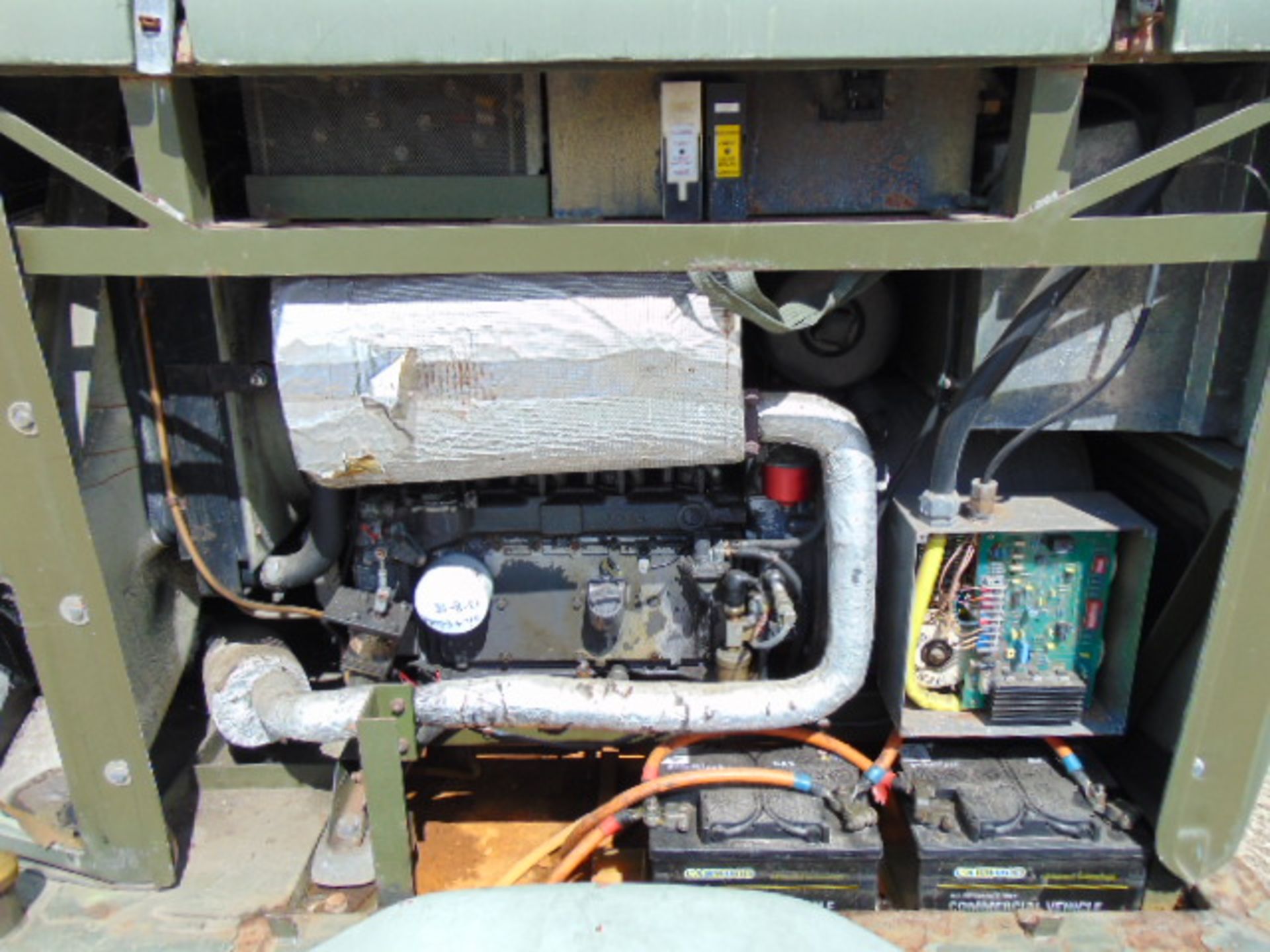 Ex Uk Royal Air Force Trailer Mounted 25 KVA Generator - Image 7 of 11