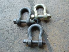 3 x 25T Recovery Bow Shackles