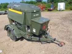 Ex Uk Royal Air Force Trailer Mounted 25 KVA Generator