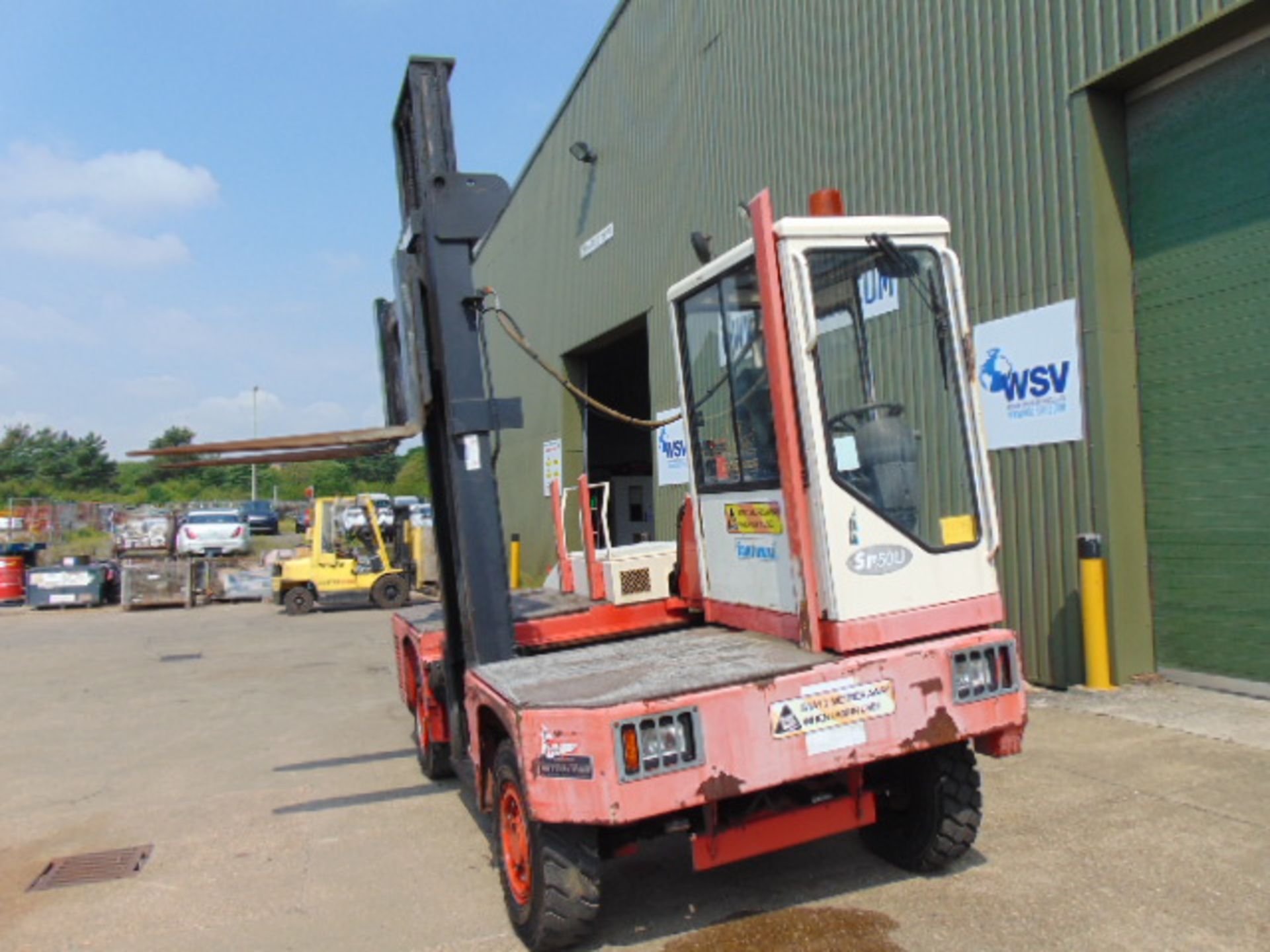 Fantuzzi SF50U Sideloader Diesel Forklift - Image 6 of 21