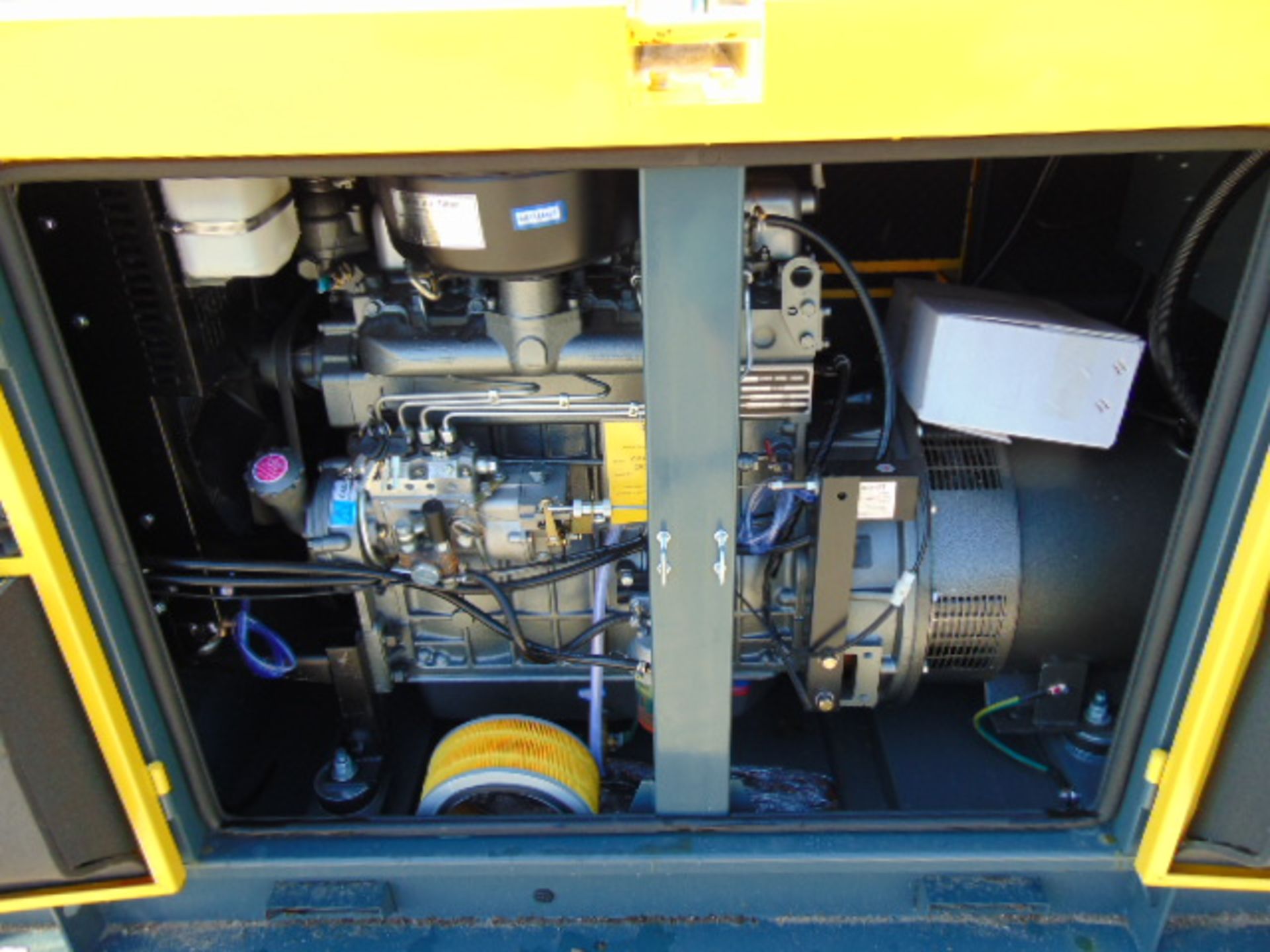 2021 UNISSUED 40 KVA 3 Phase Silent Diesel Generator Set - Image 9 of 19