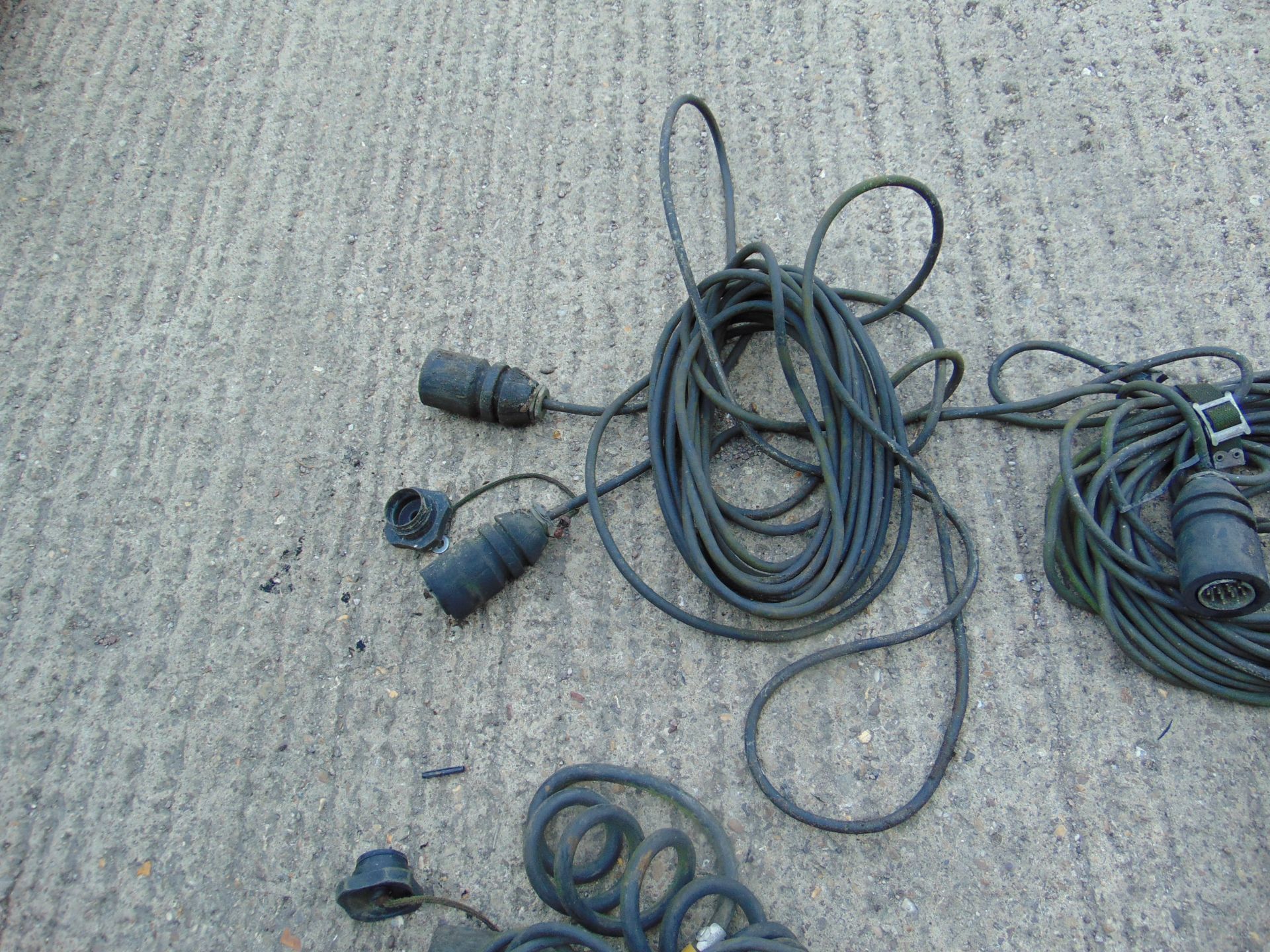 5 x NATO socket trailer lighting cables - Image 4 of 7