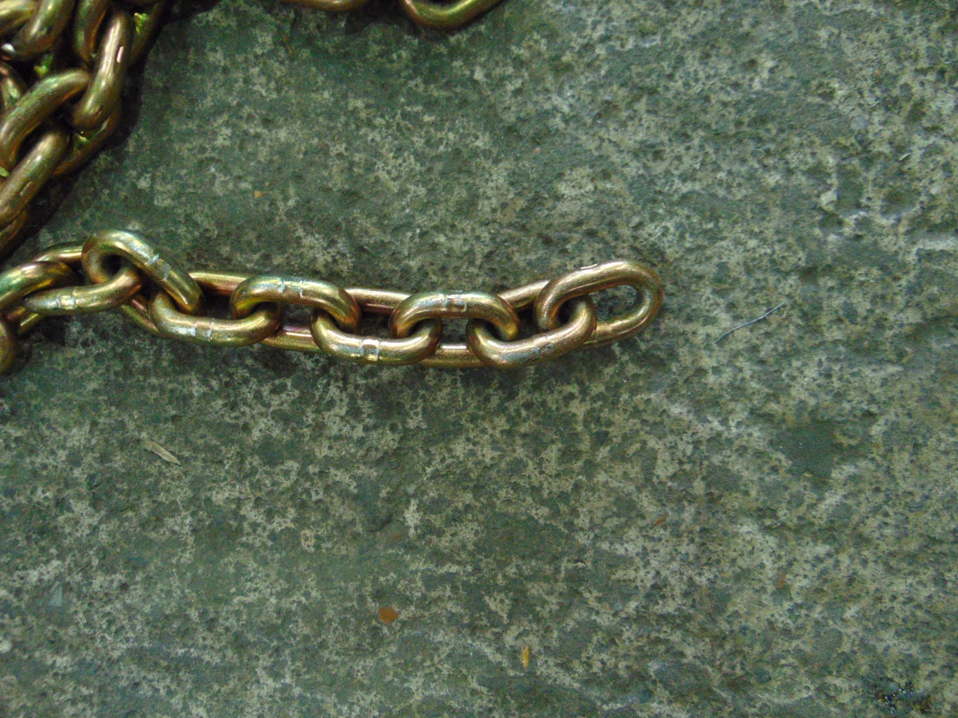 2 x WELDED CHAIN 4500 x 7.1mm - Image 3 of 3