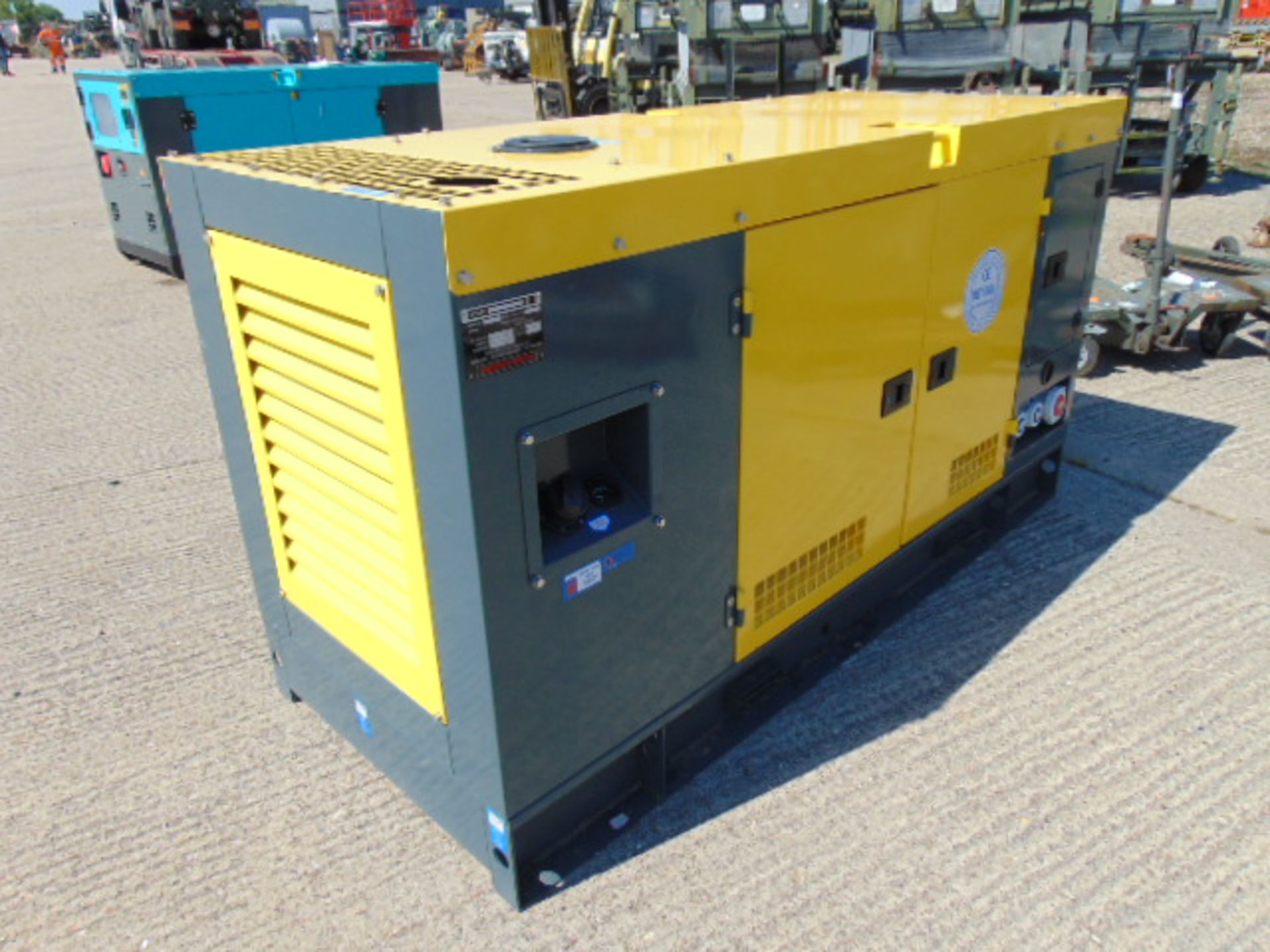 2021 UNISSUED 40 KVA 3 Phase Silent Diesel Generator Set - Image 6 of 19